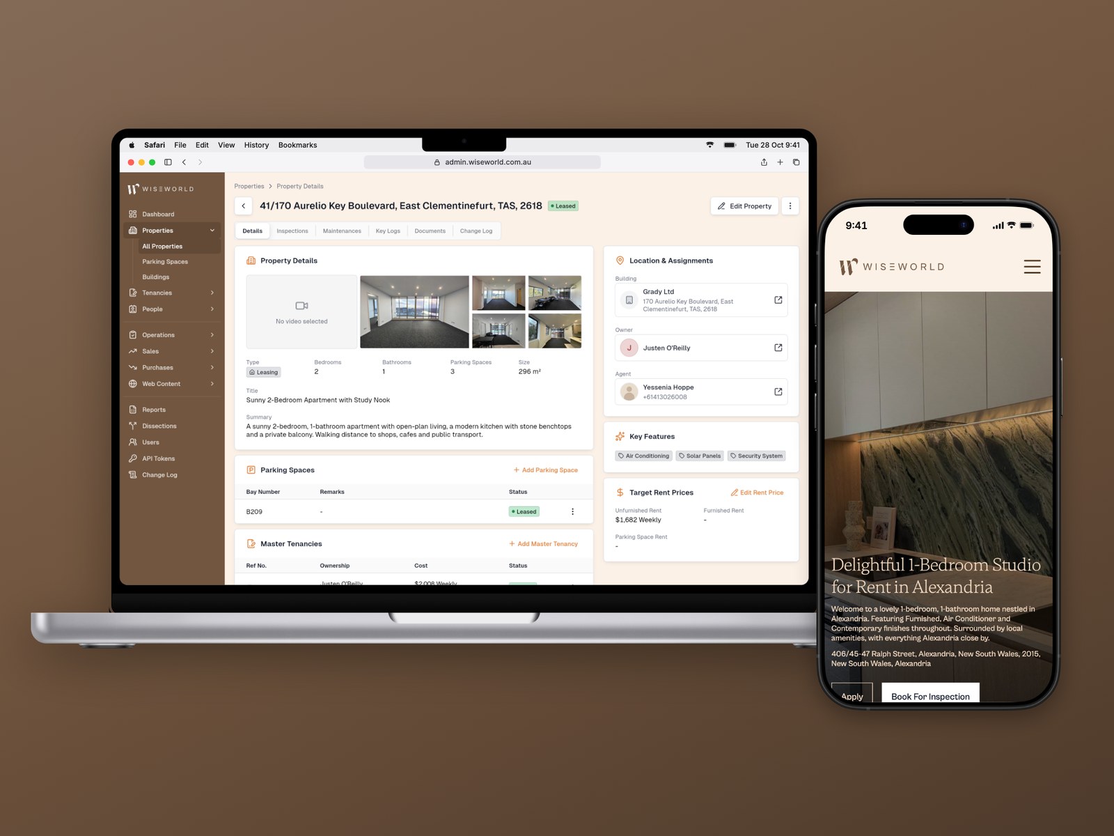Website and System in Sync