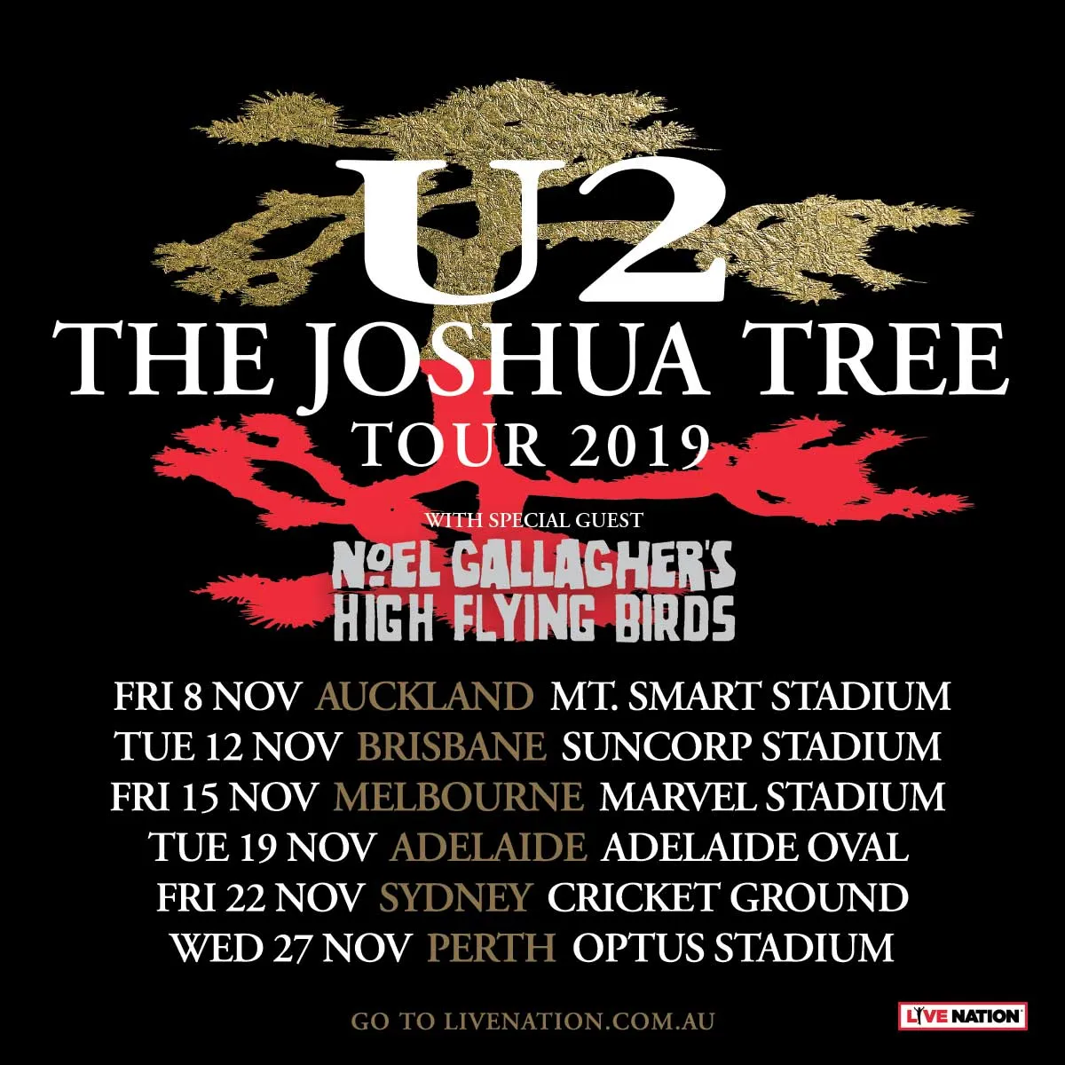 U2 Are Bringing Their Joshua Tree Tour To Australia - Wall Of Sound