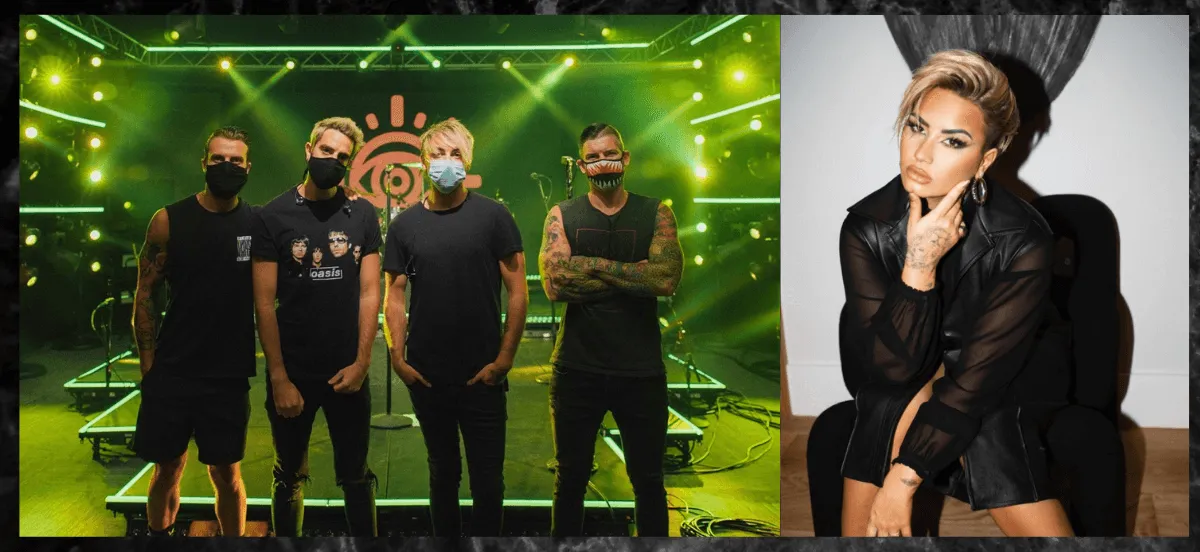 All Time Low Reveal 'Monsters' with Blackbear AND Demi Lovato! - Wall Of  Sound
