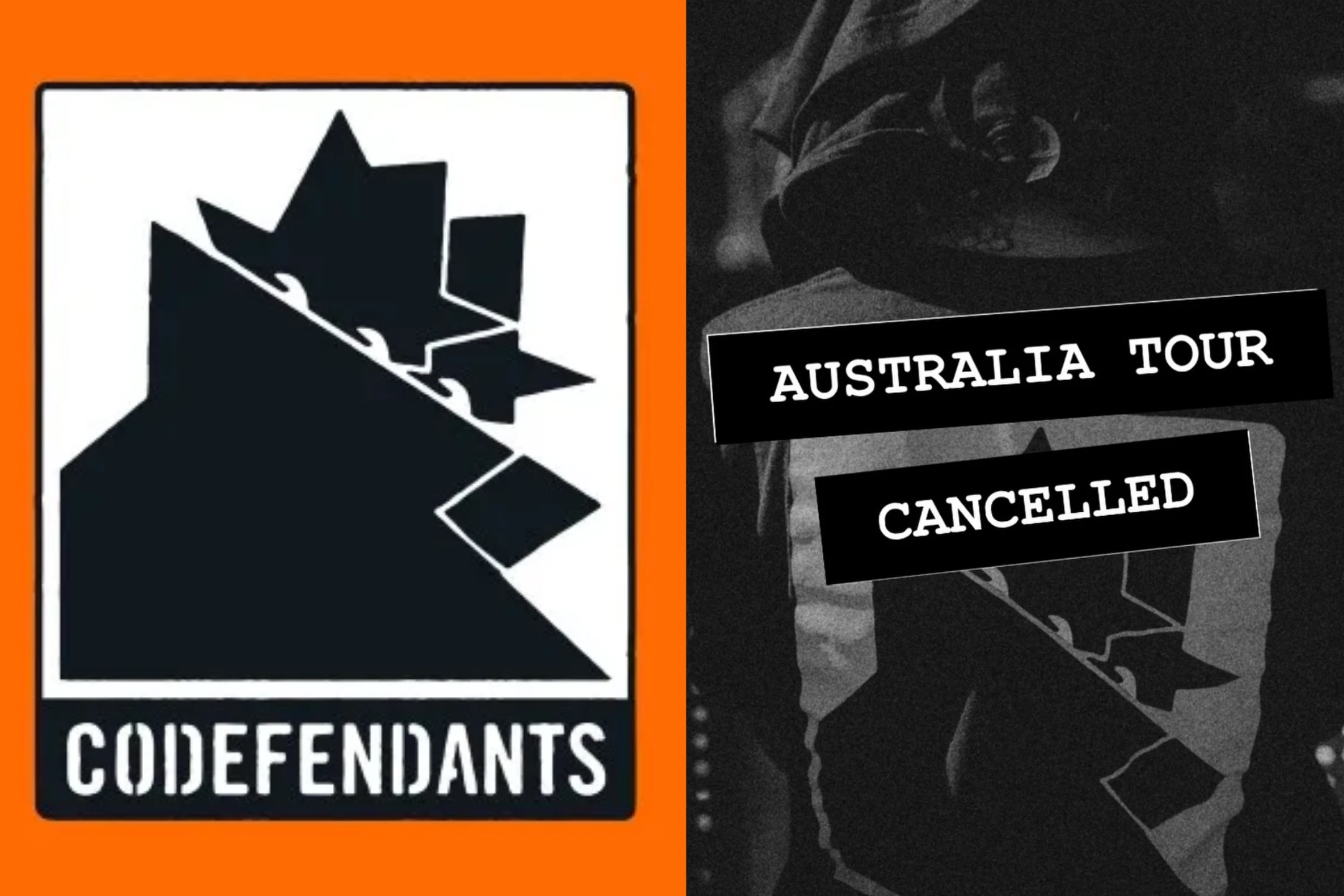 Codefendants Cancel Australian Tour 