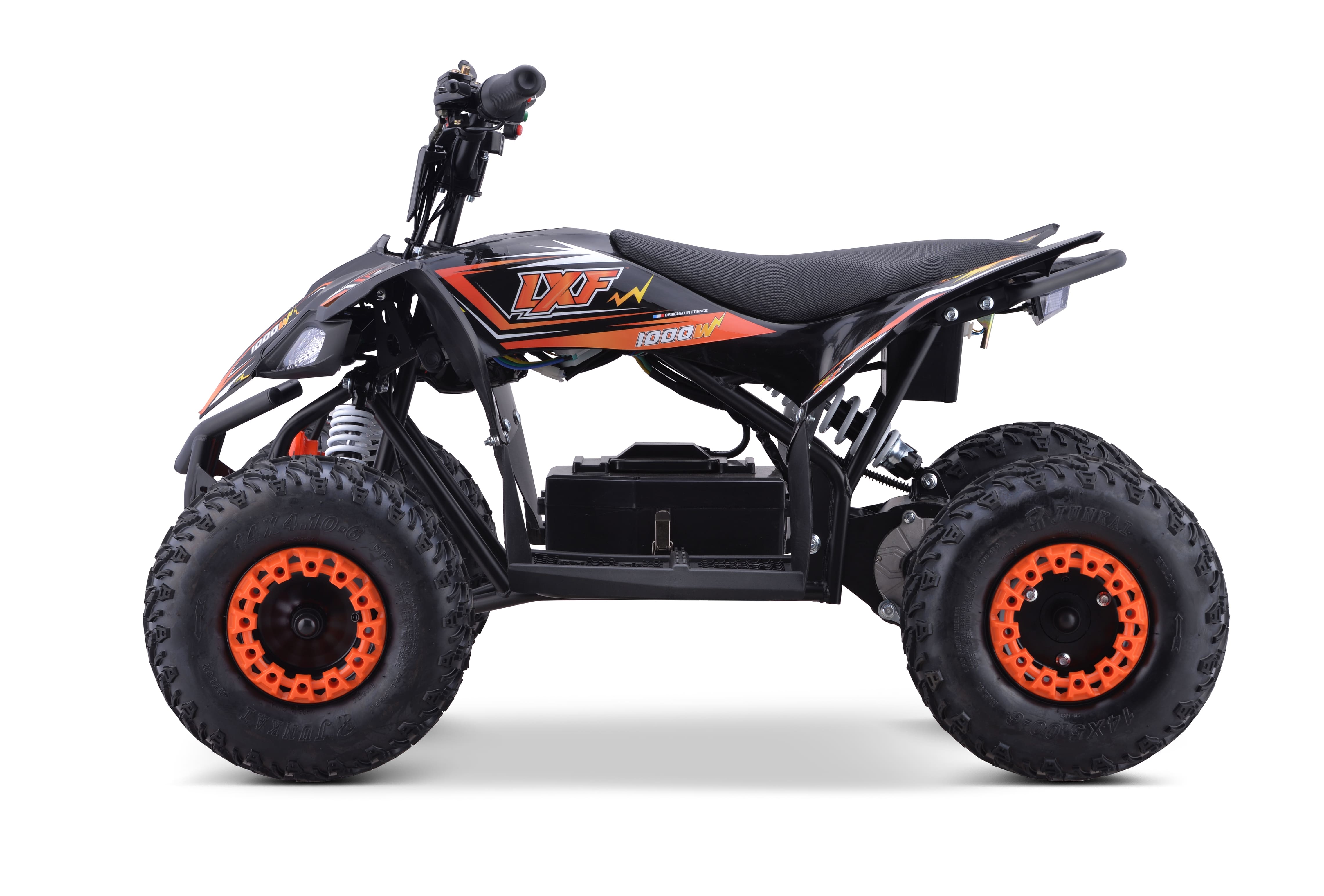 Quad électrique enfant LXF Kiddiz 1000W - orange