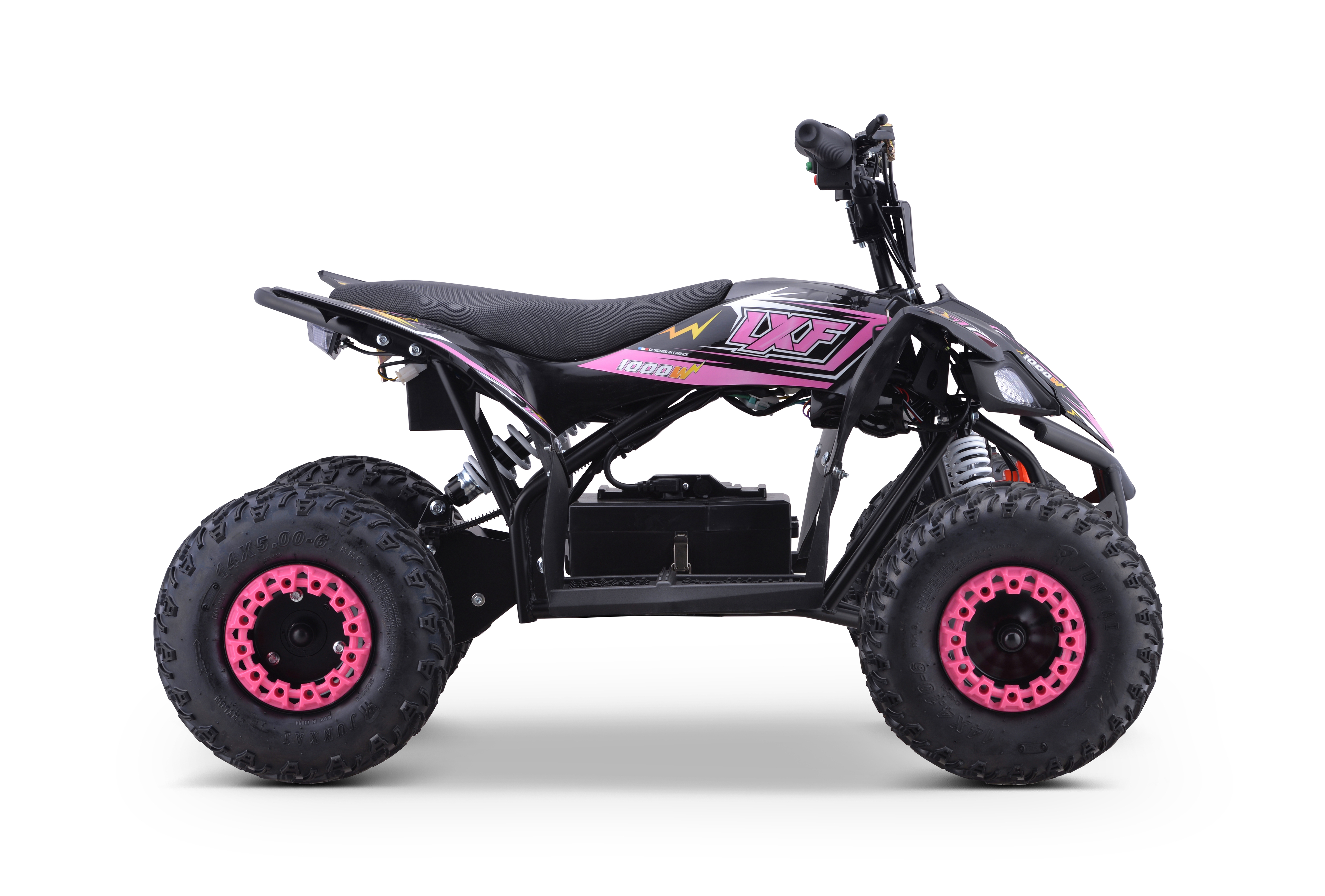 Quad électrique enfant LXF Kiddiz 1000W - rose
