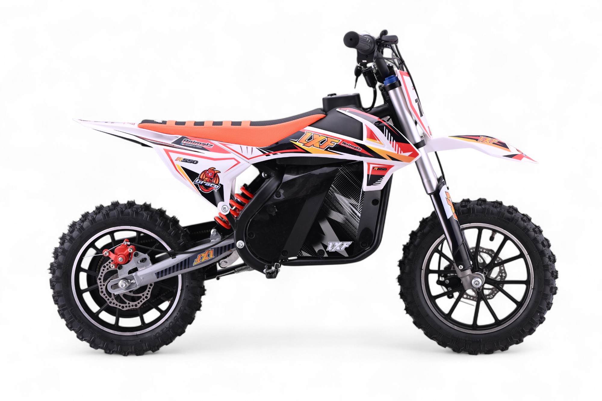 Pocket cross électrique enfant LXF Animalz 550w - orange