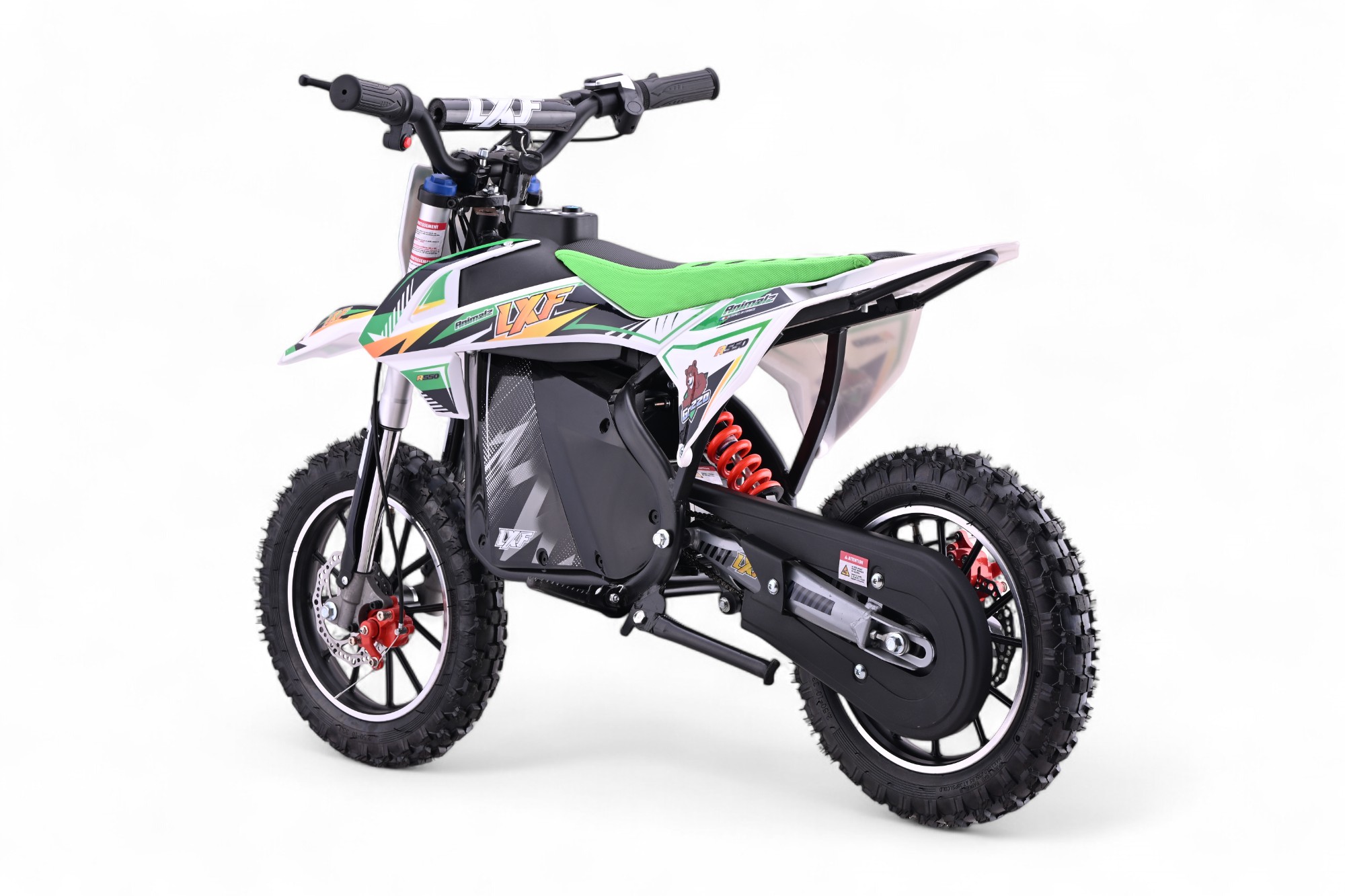 Pocket cross électrique enfant LXF Animalz 550w - vert