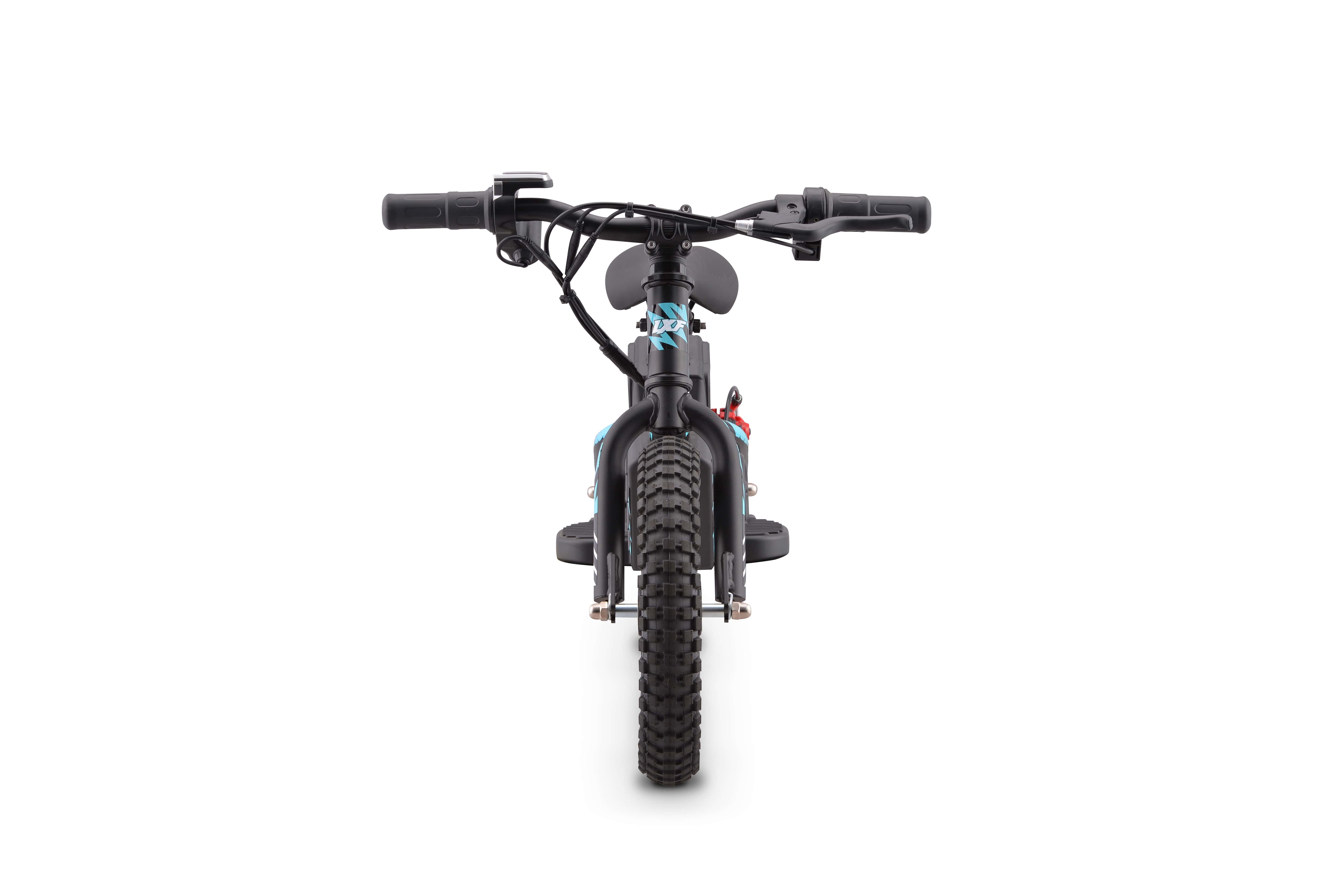 Draisienne électrique LXF Kookie 12" - Black edition - bleu lxf