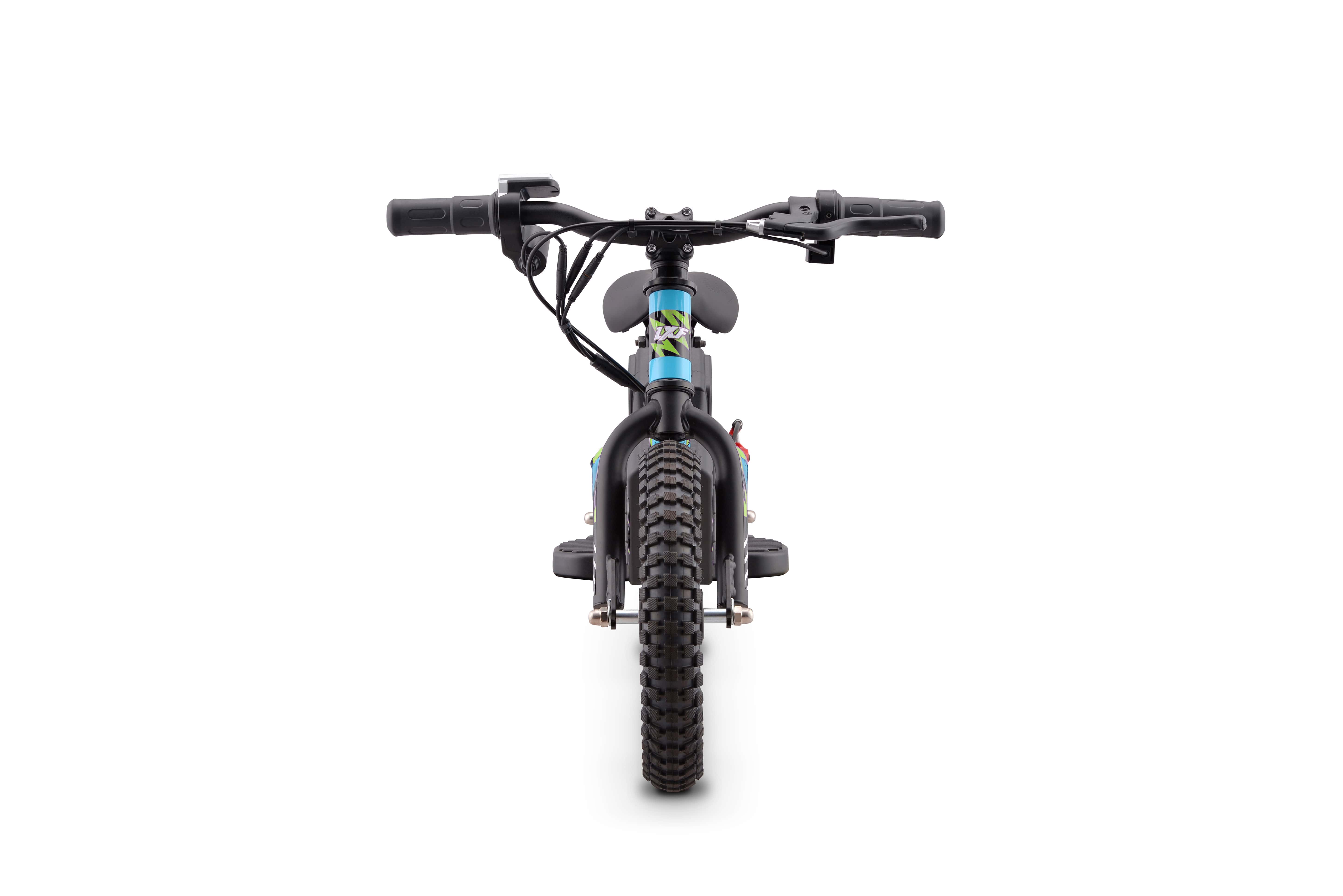 Draisienne électrique LXF Kookie 12" - Azur edition - vert