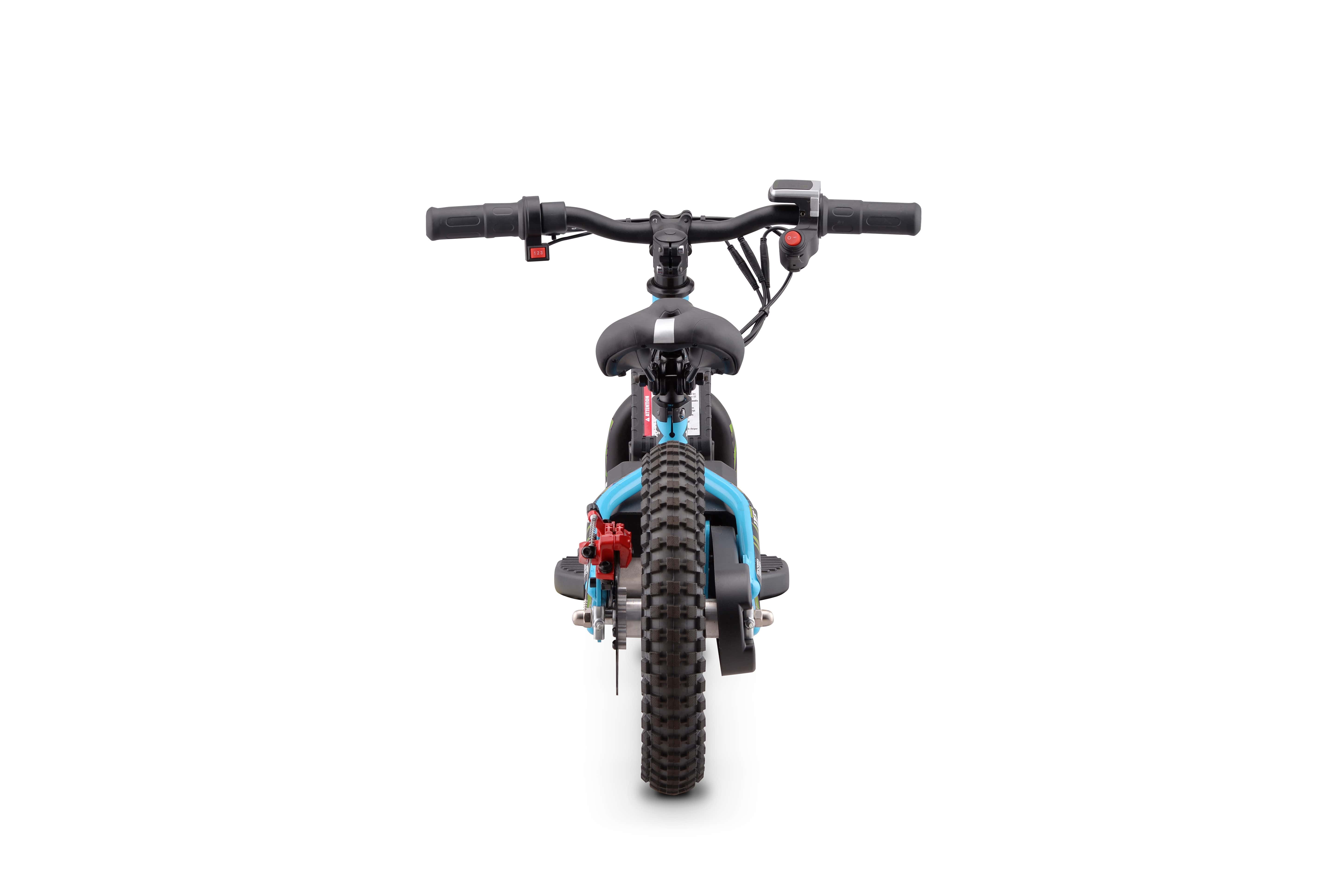 Draisienne électrique LXF Kookie 12" - Azur edition - vert