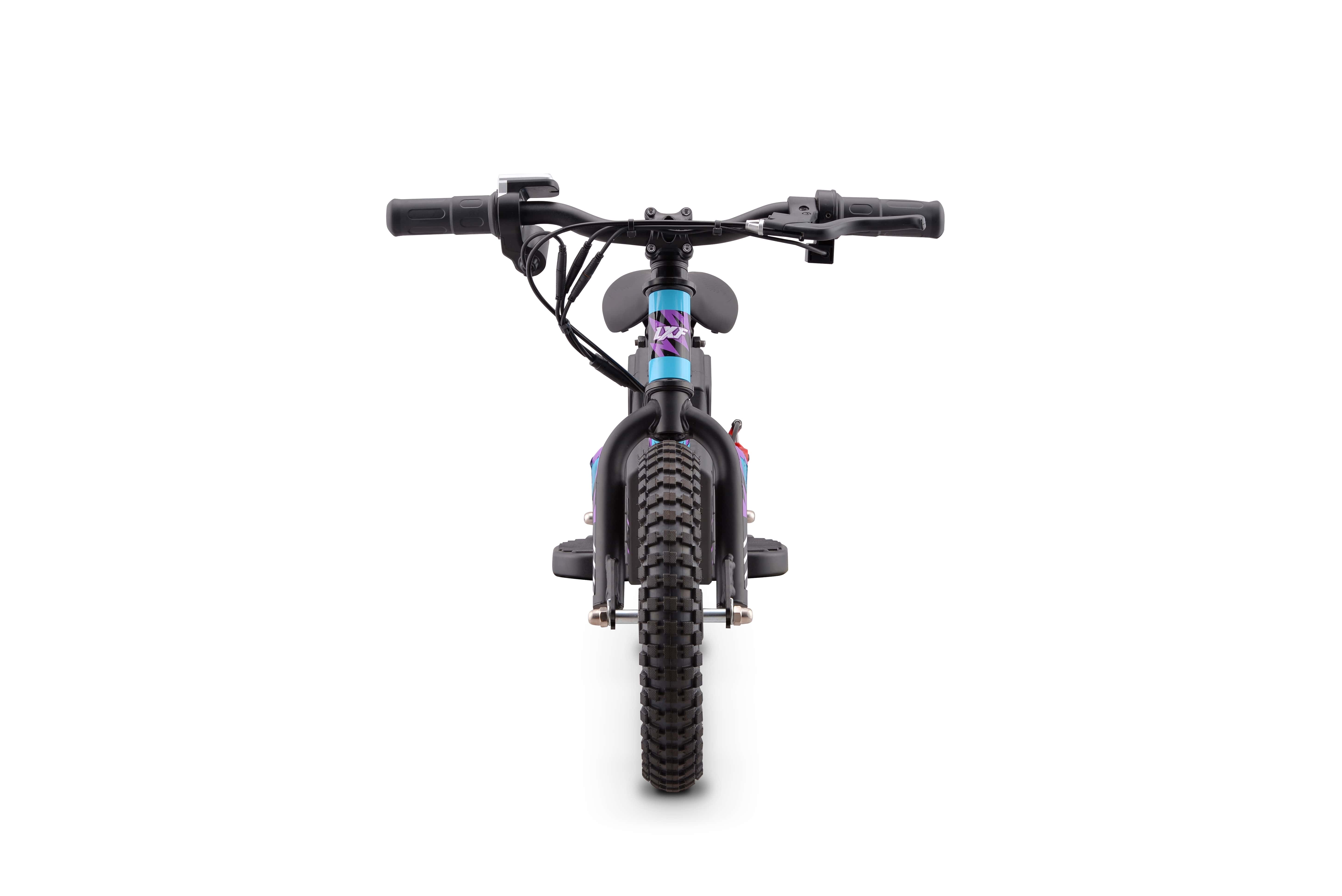 Draisienne électrique LXF Kookie 12" - Azur edition - violet