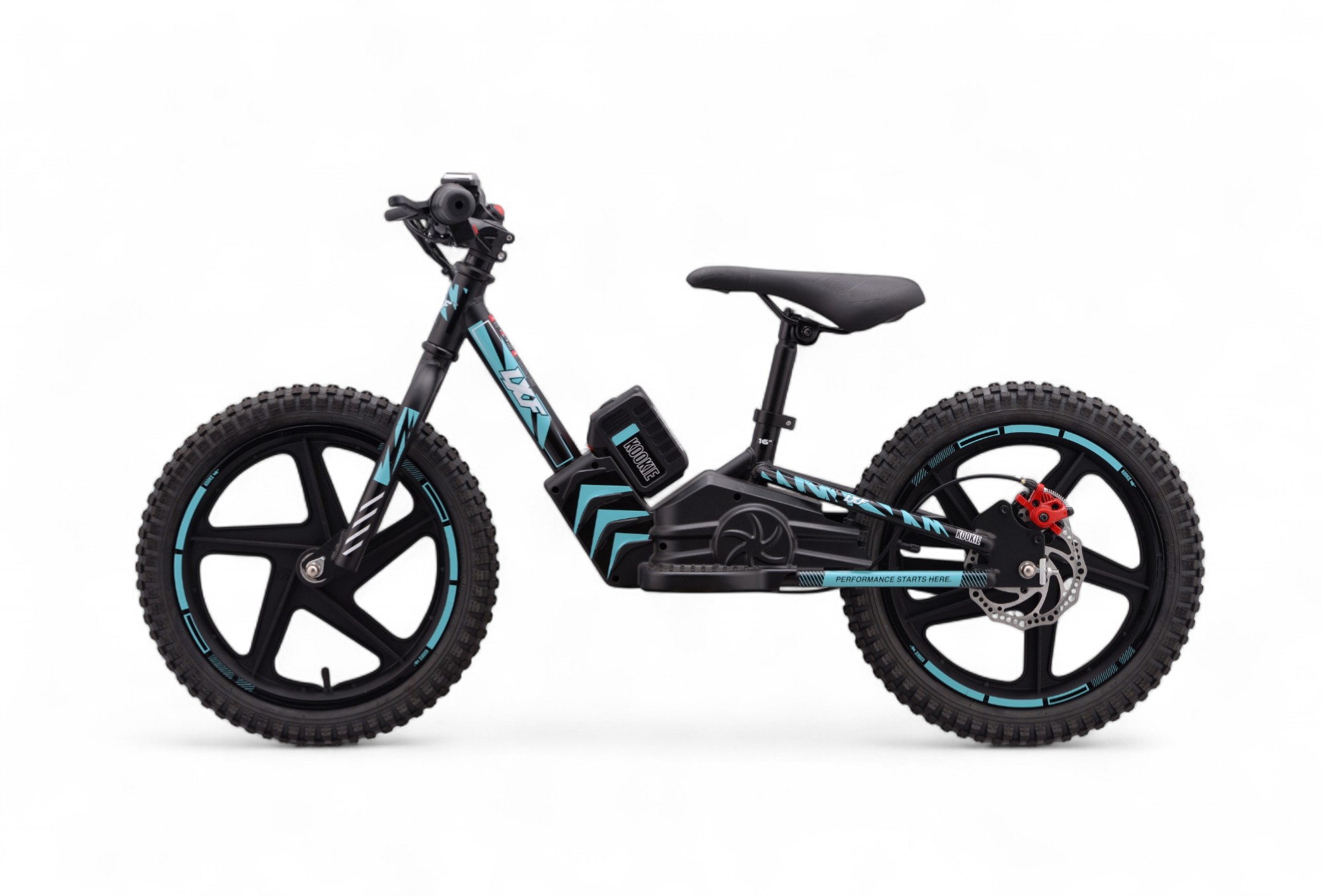 Draisienne électrique LXF Kookie 16" - black edition - bleu lxf