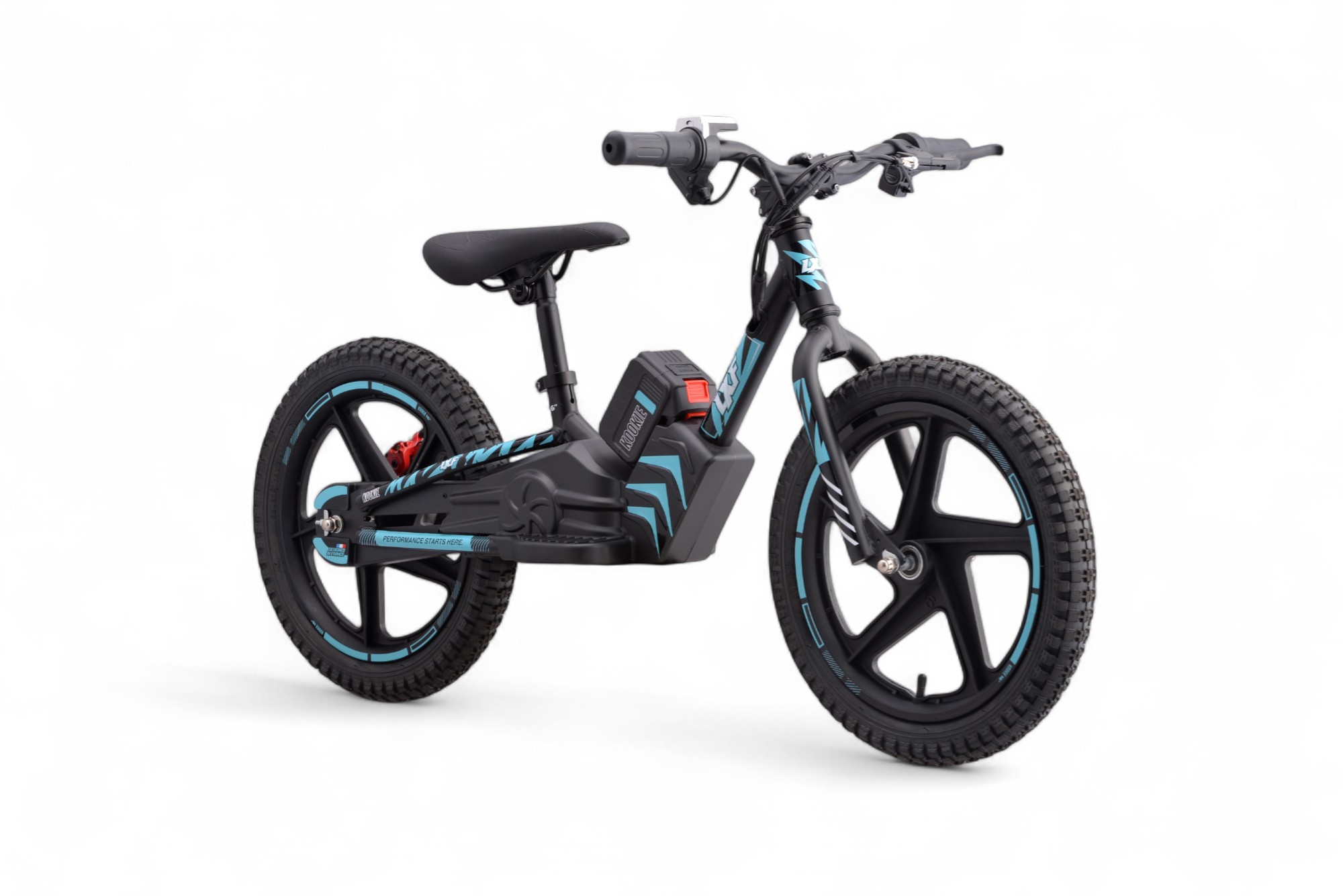 Draisienne électrique LXF Kookie 16" - black edition - bleu lxf
