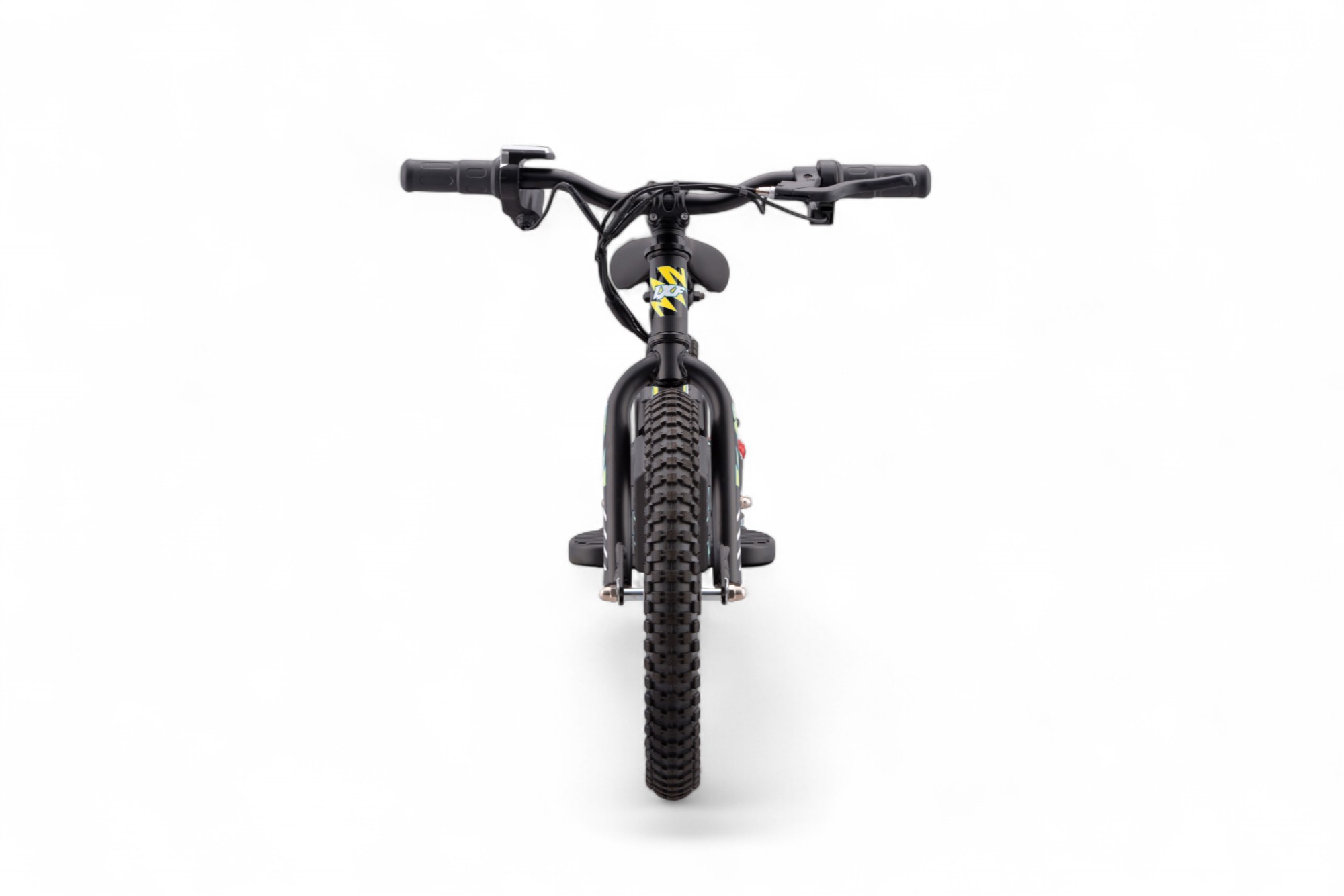 Draisienne électrique LXF Kookie 16" - black edition - jaune