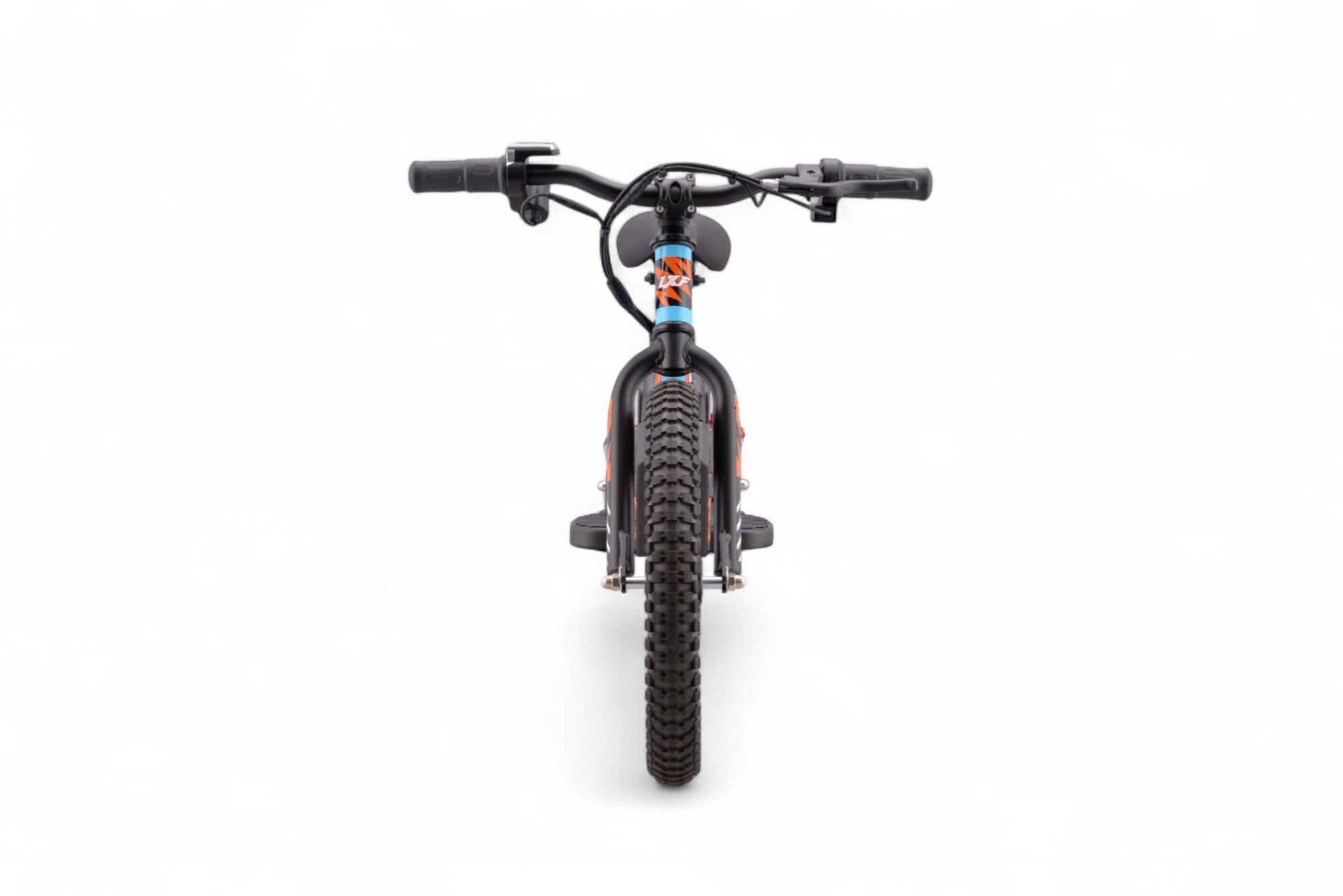 Draisienne électrique LXF Kookie 16" - azur edition - orange