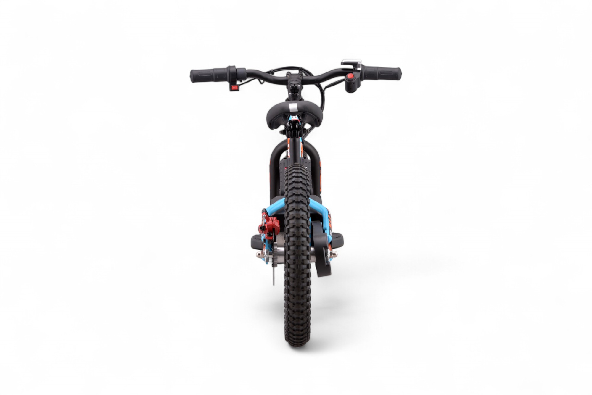 Draisienne électrique LXF Kookie 16" - azur edition - orange