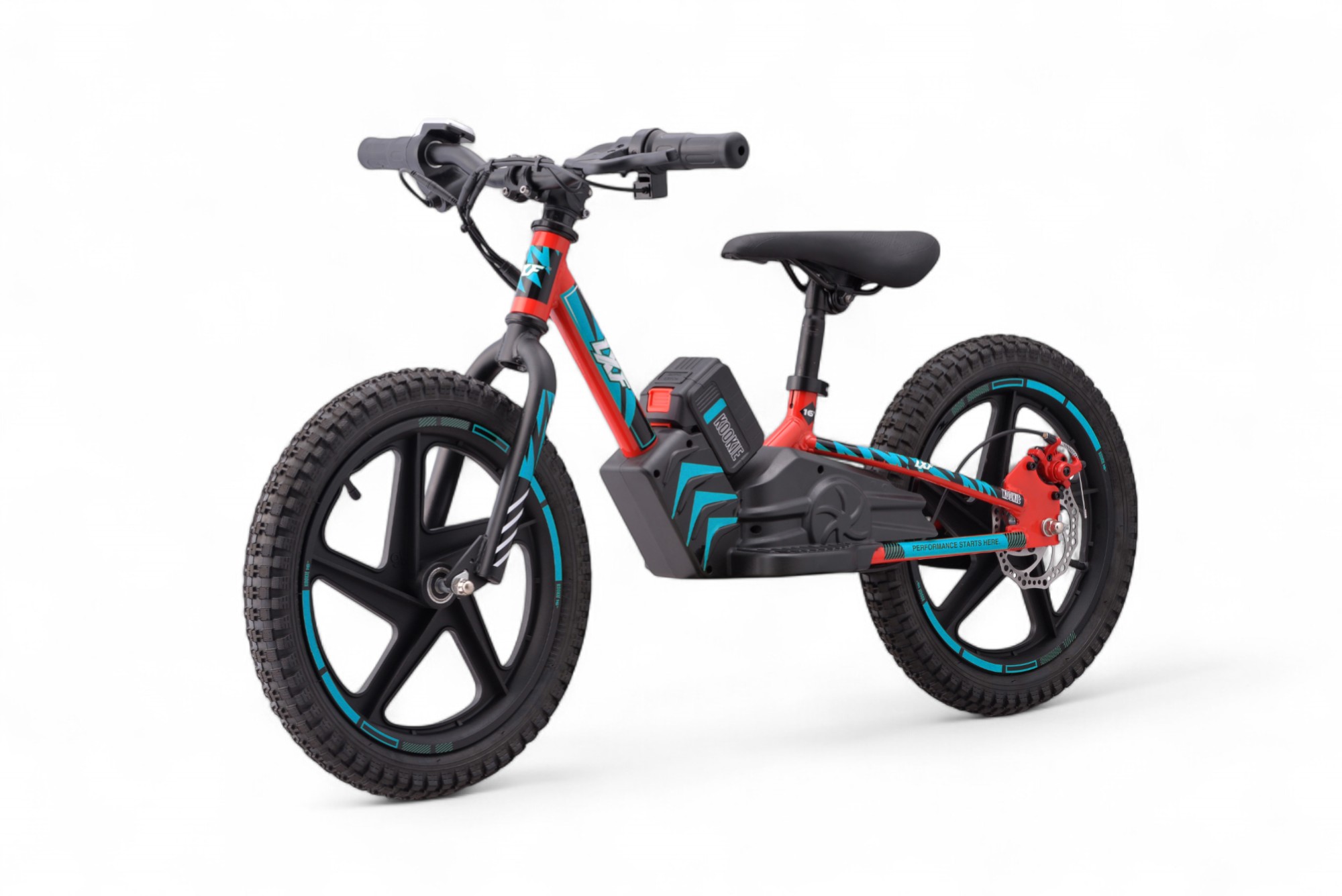 Draisienne électrique LXF Kookie 16" - lava edition - bleu