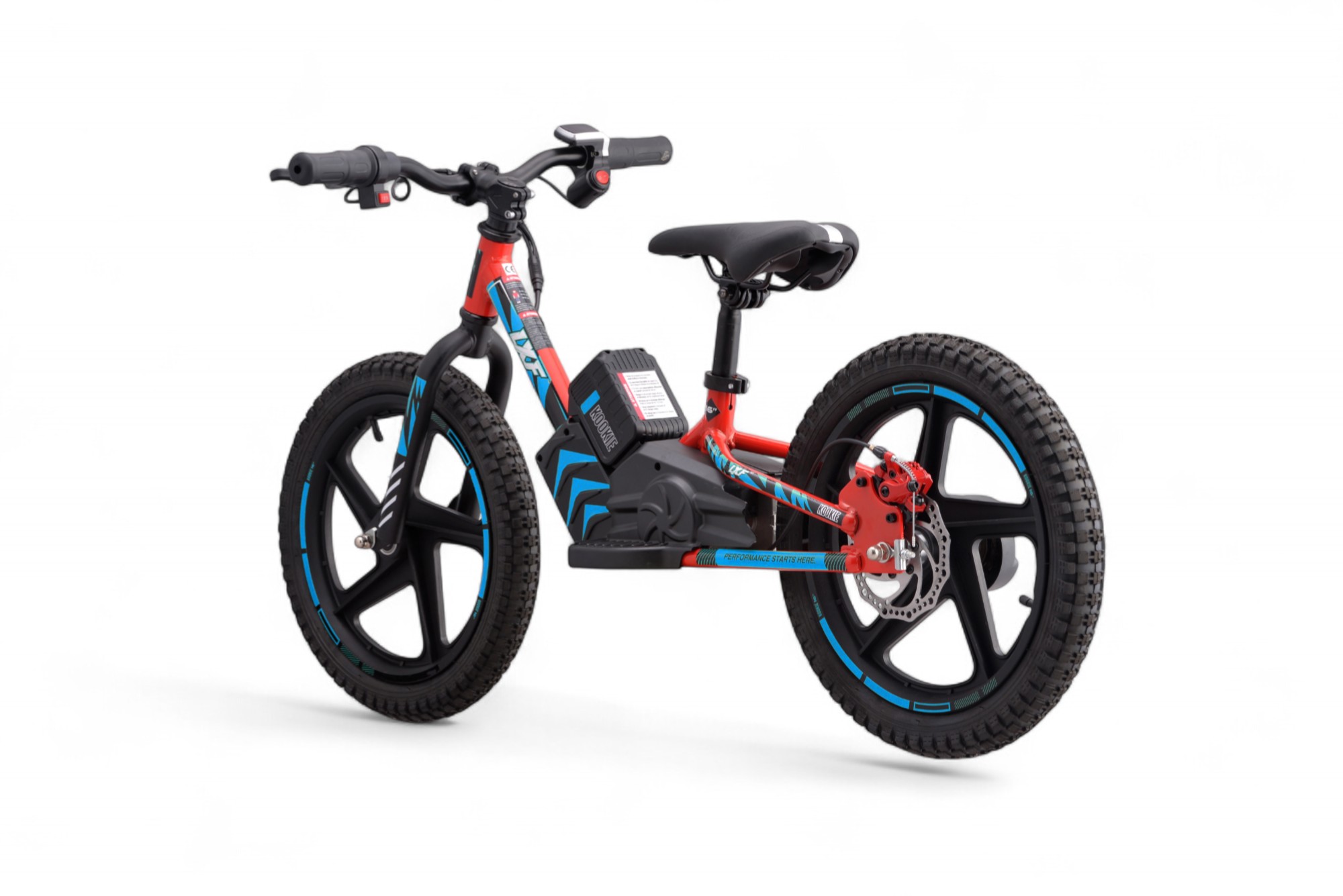 Draisienne électrique LXF Kookie 16" - lava edition - bleu