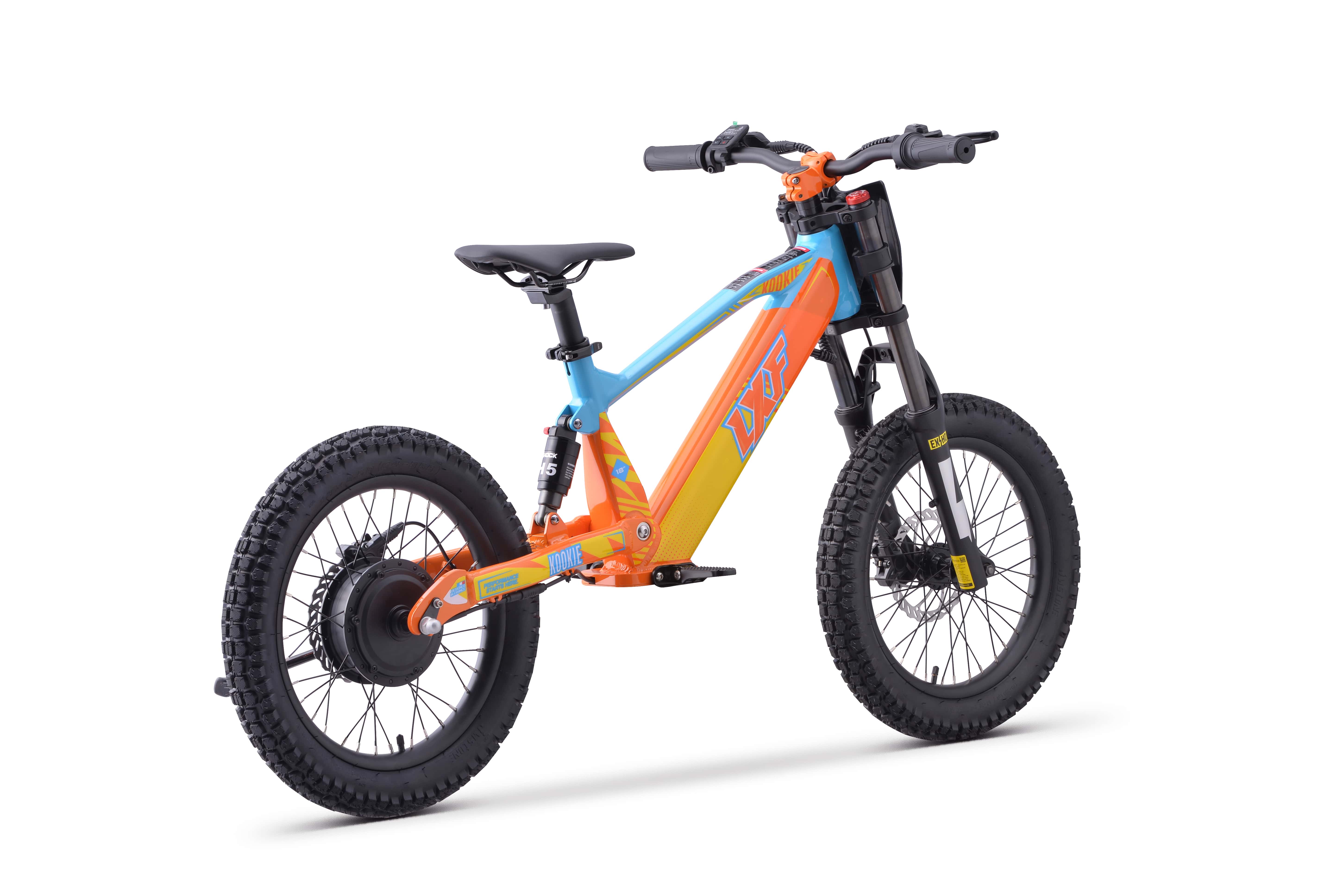 Draisienne électrique LXF Kookie 18" Pure - jaune