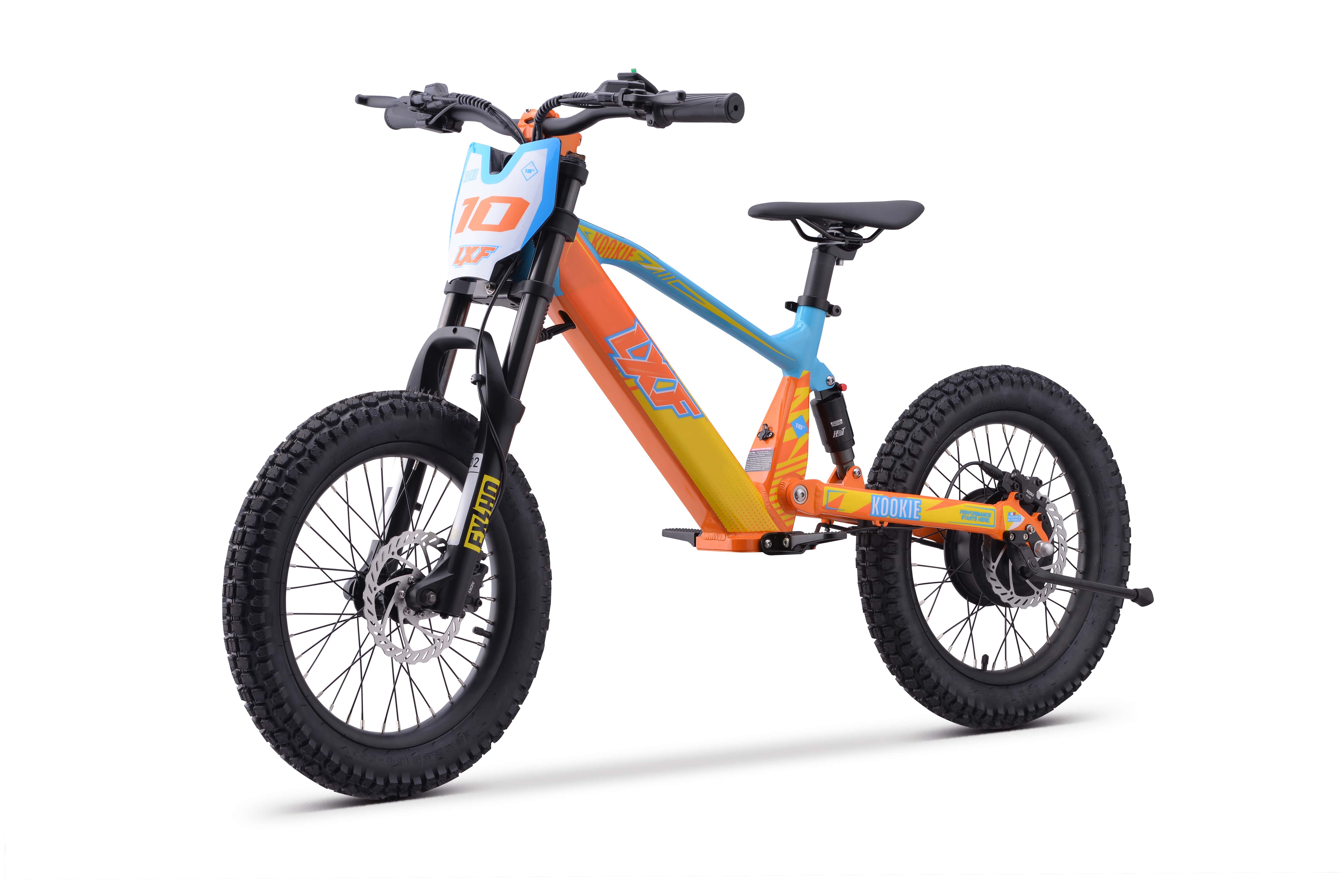 Draisienne électrique LXF Kookie 18" Pure - jaune