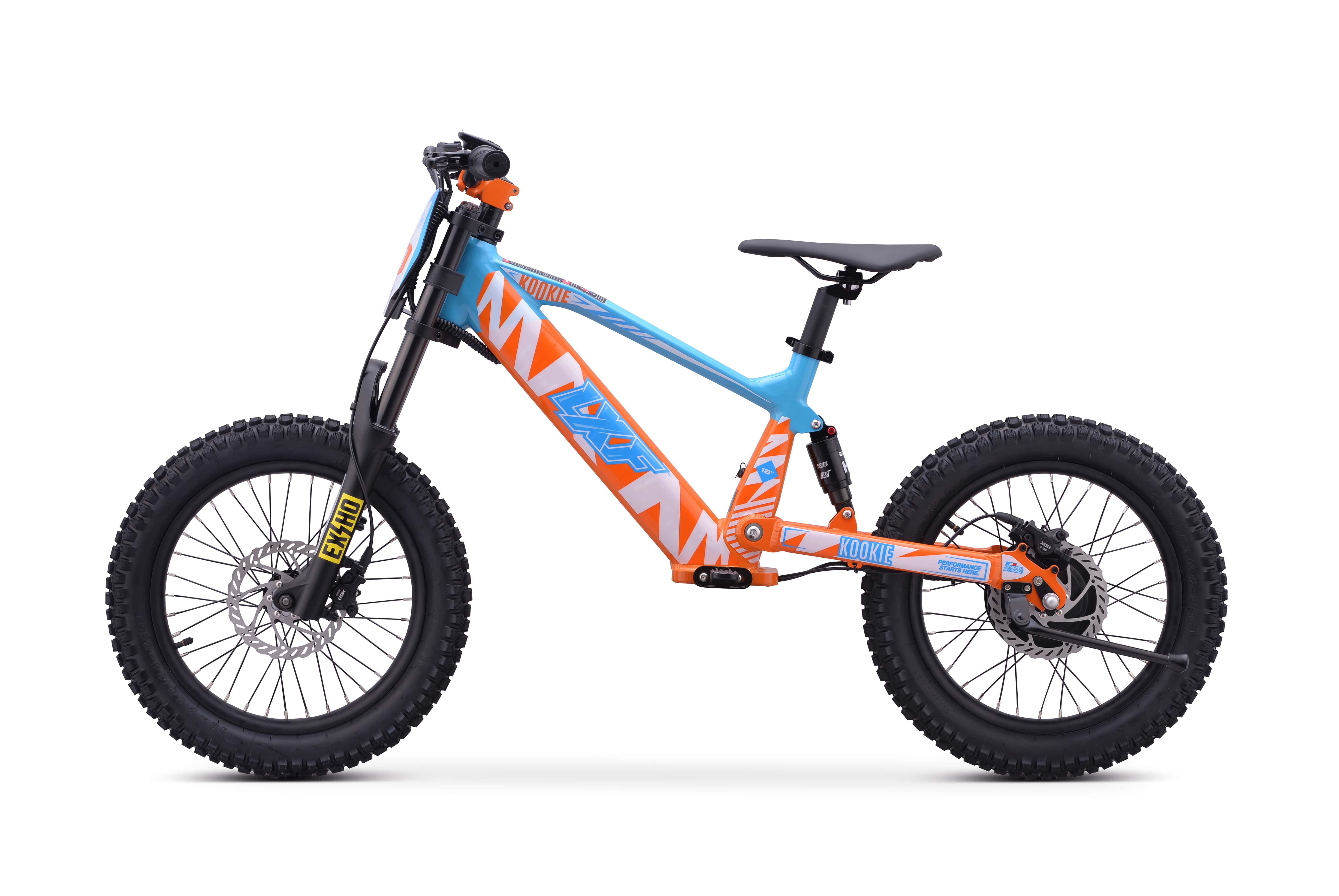 Draisienne électrique LXF Kookie 18" Apex - blanc