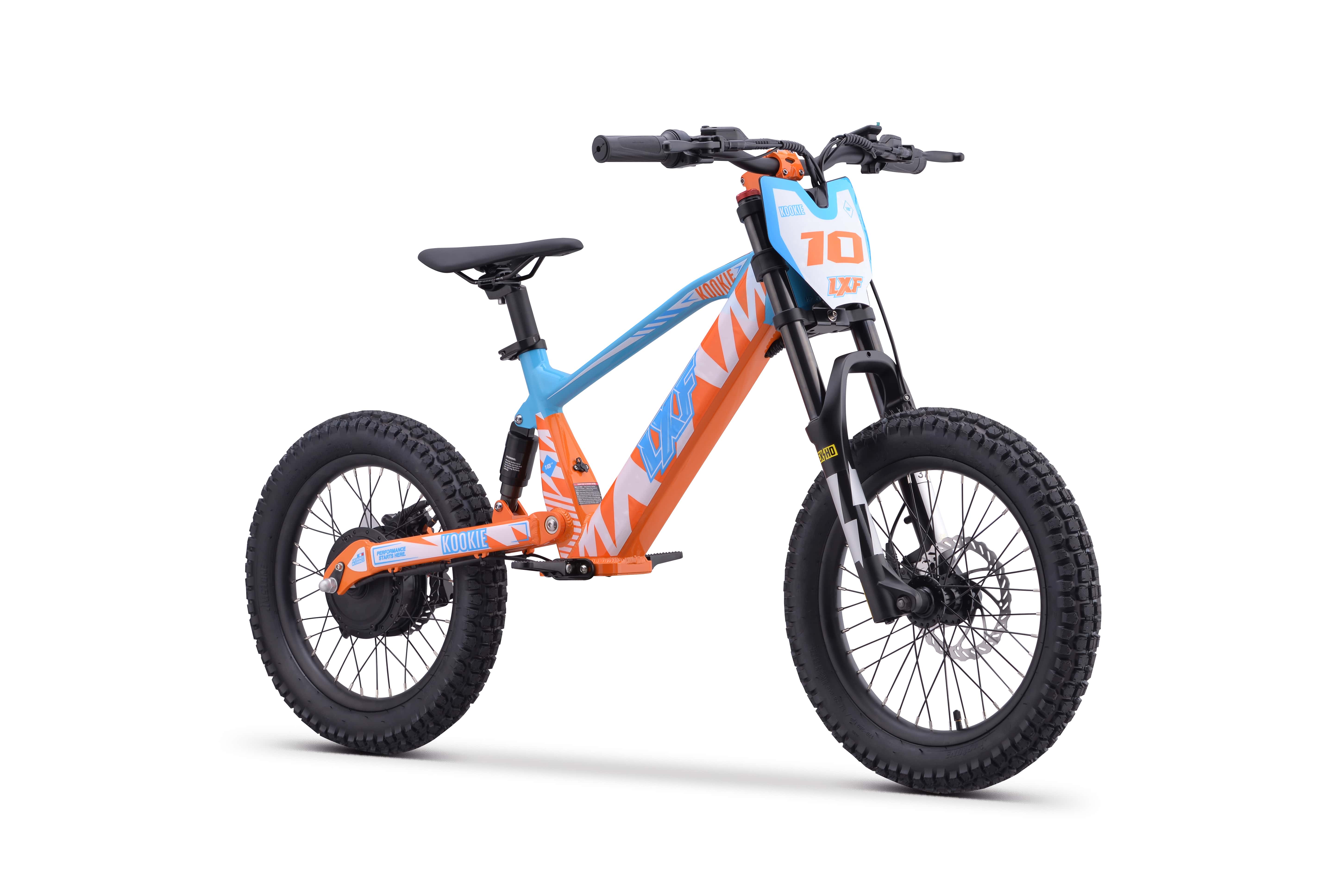 Draisienne électrique LXF Kookie 18" Apex - blanc