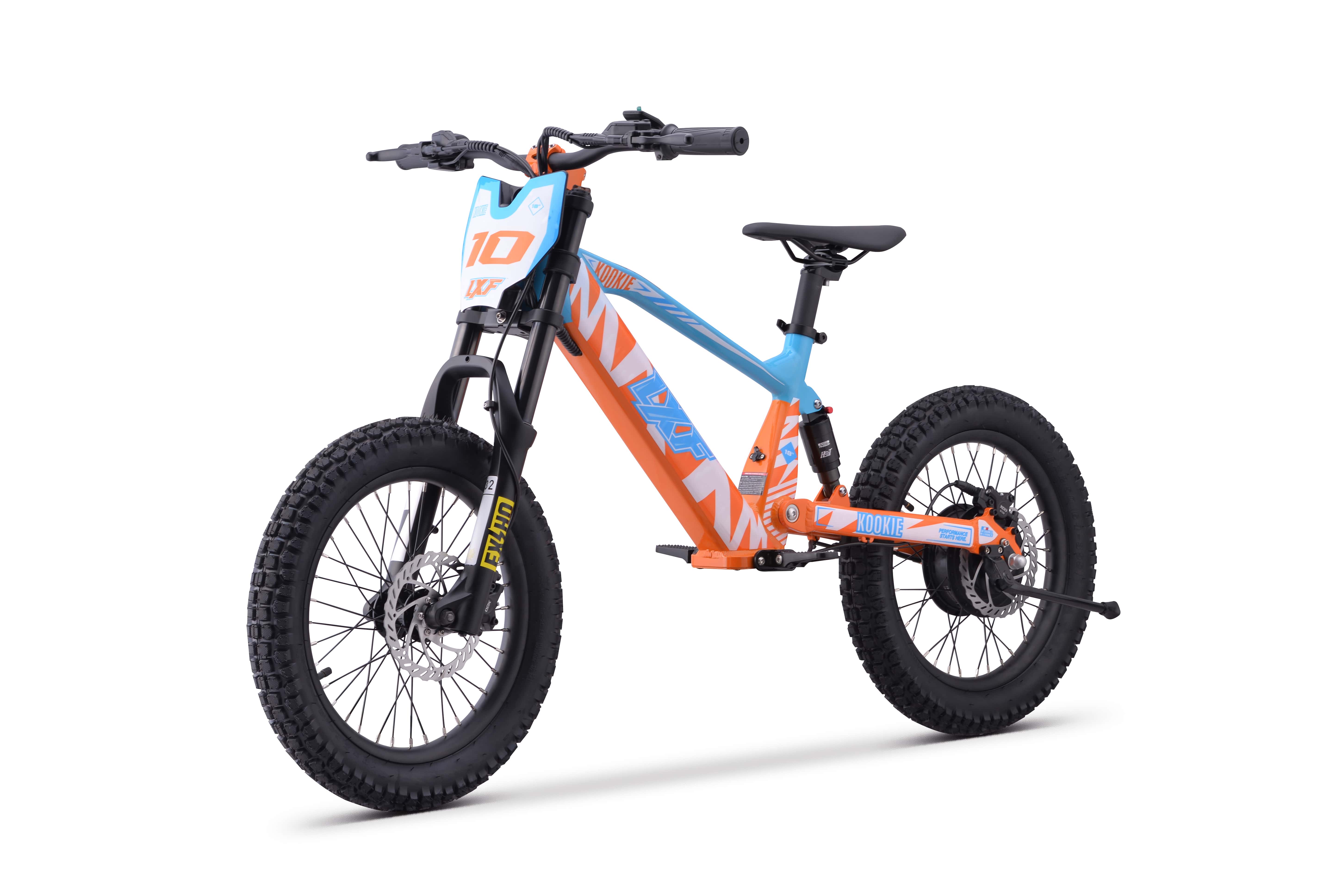 Draisienne électrique LXF Kookie 18" Apex - blanc