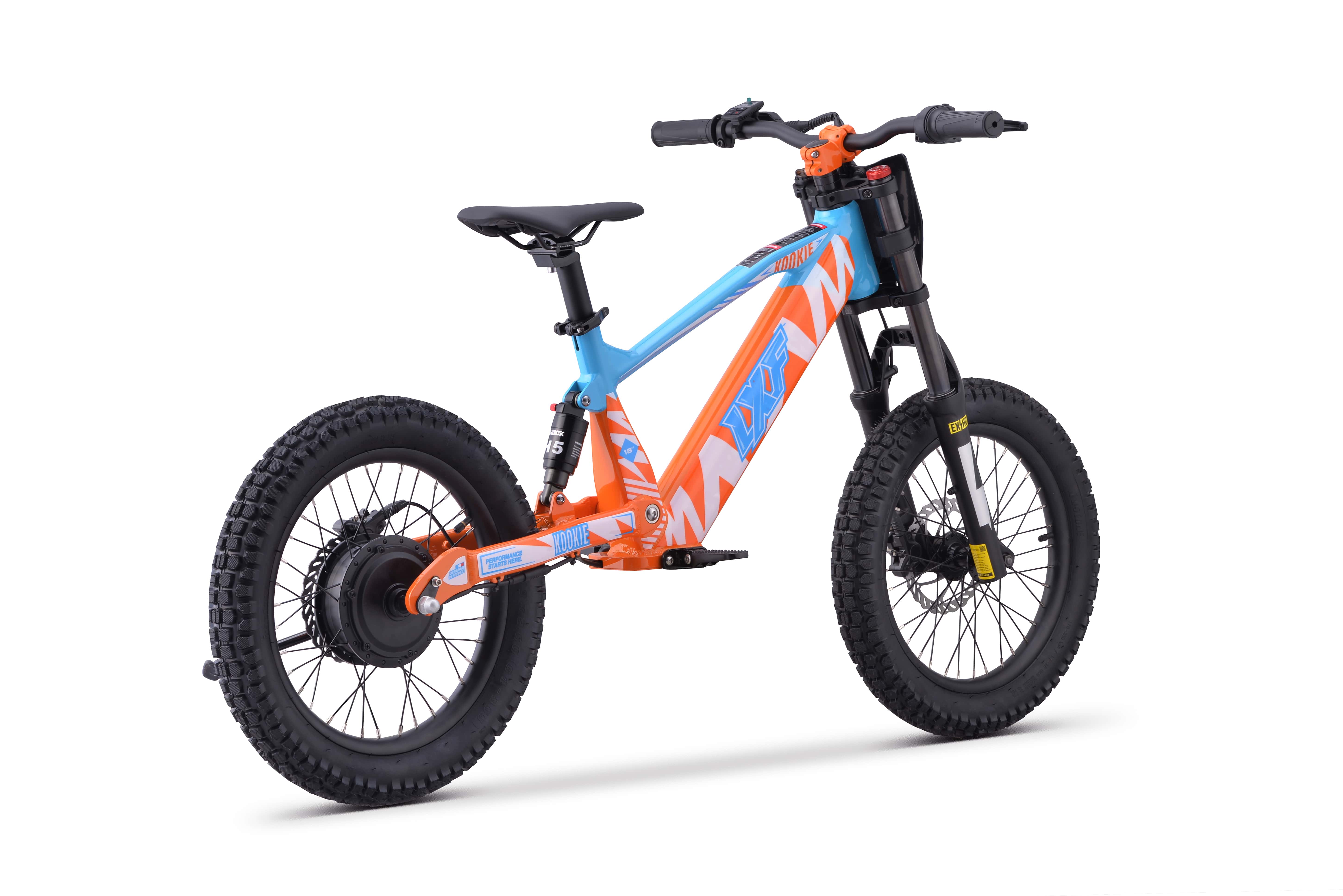Draisienne électrique LXF Kookie 18" Apex - blanc