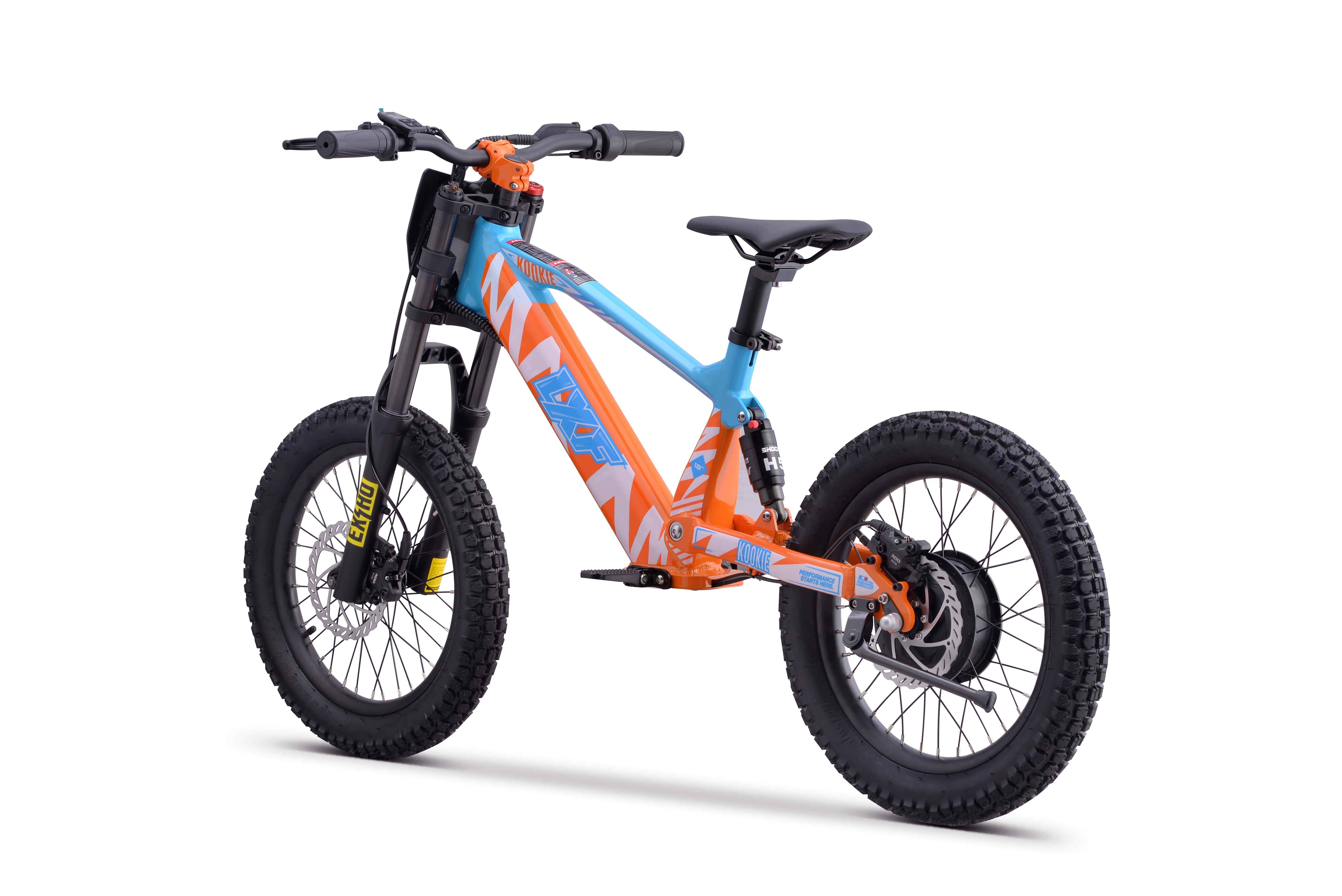 Draisienne électrique LXF Kookie 18" Apex - blanc