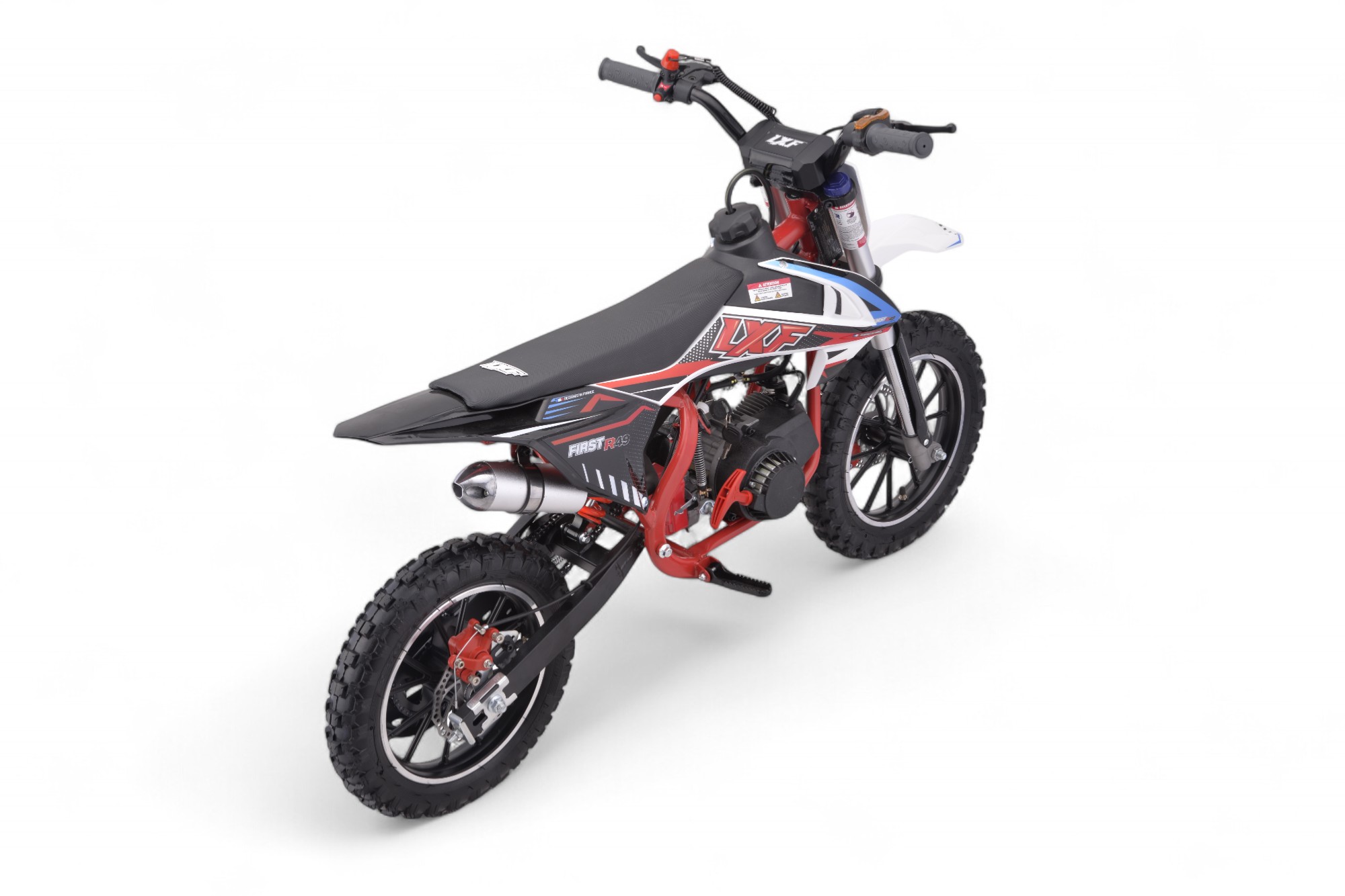 Pocket bike / cross thermique enfant 49cc 2T - rouge