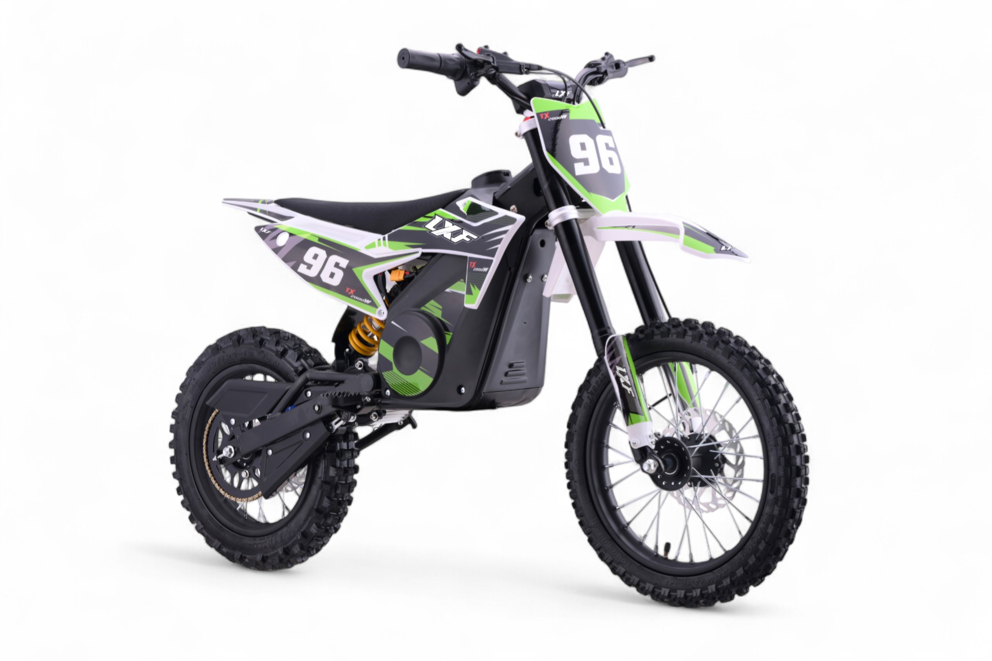 Motocross enfant électrique LXF® Mini R 2000w - vert