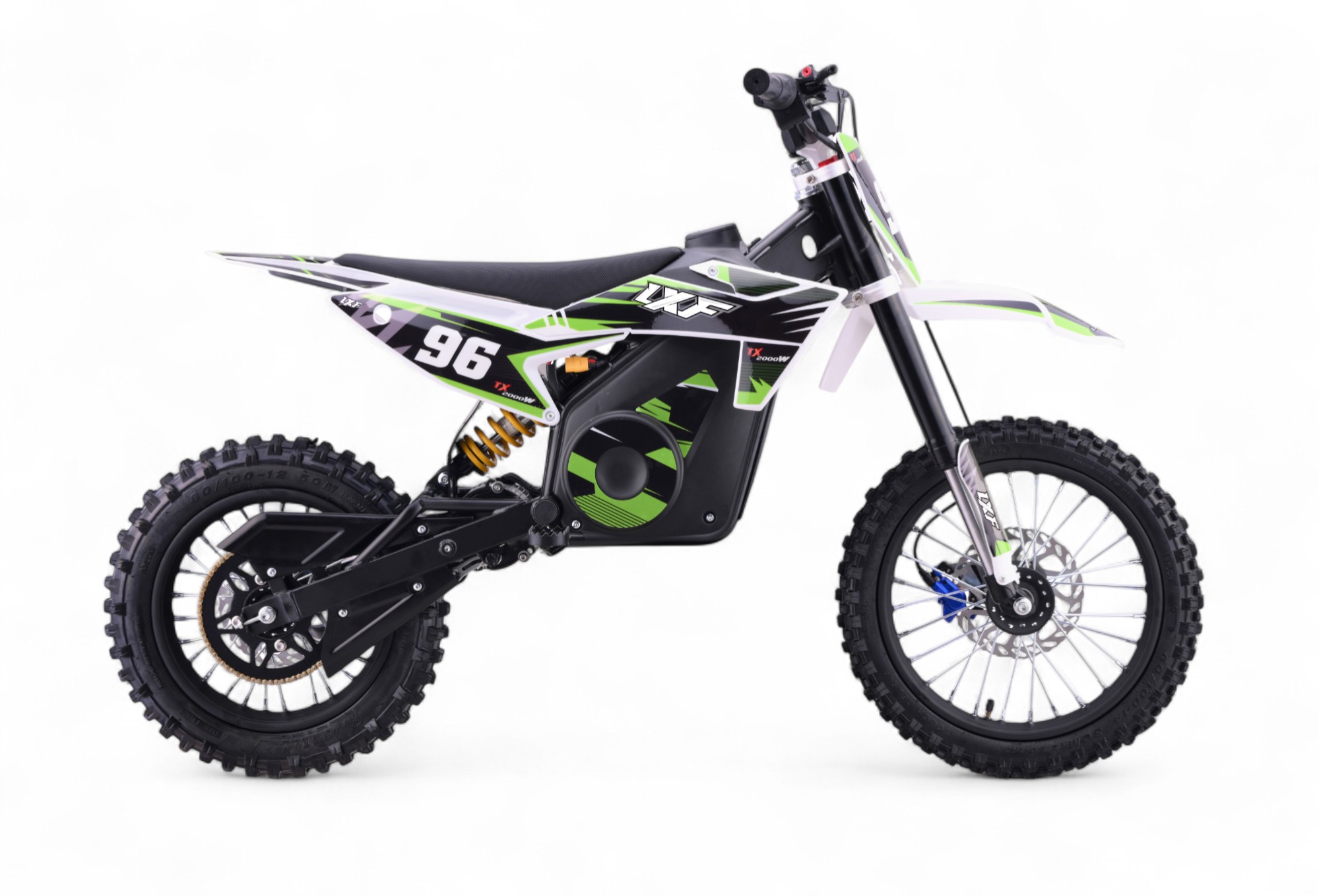 Motocross enfant électrique LXF® Mini R 2000w - vert
