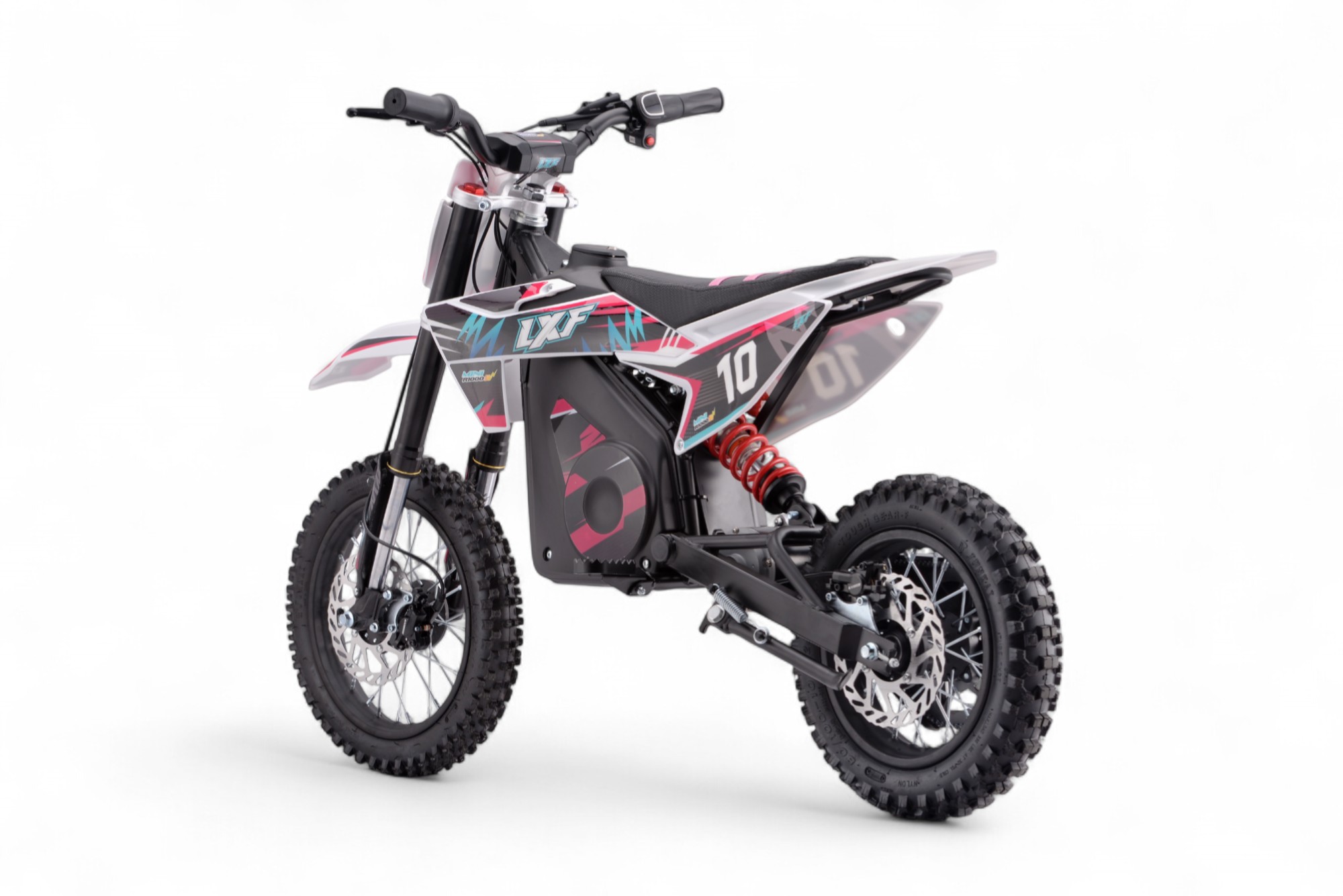 Motocross enfant électrique LXF® Mini R1000w - rose