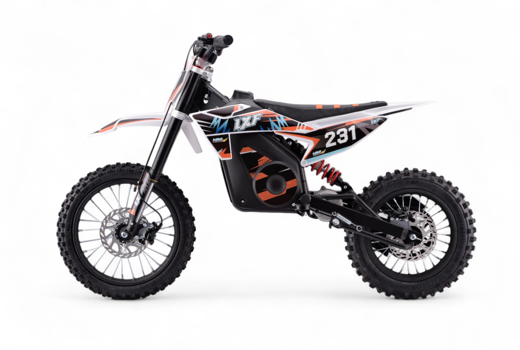 Motocross enfant électrique LXF® Mini R 1300W - orange