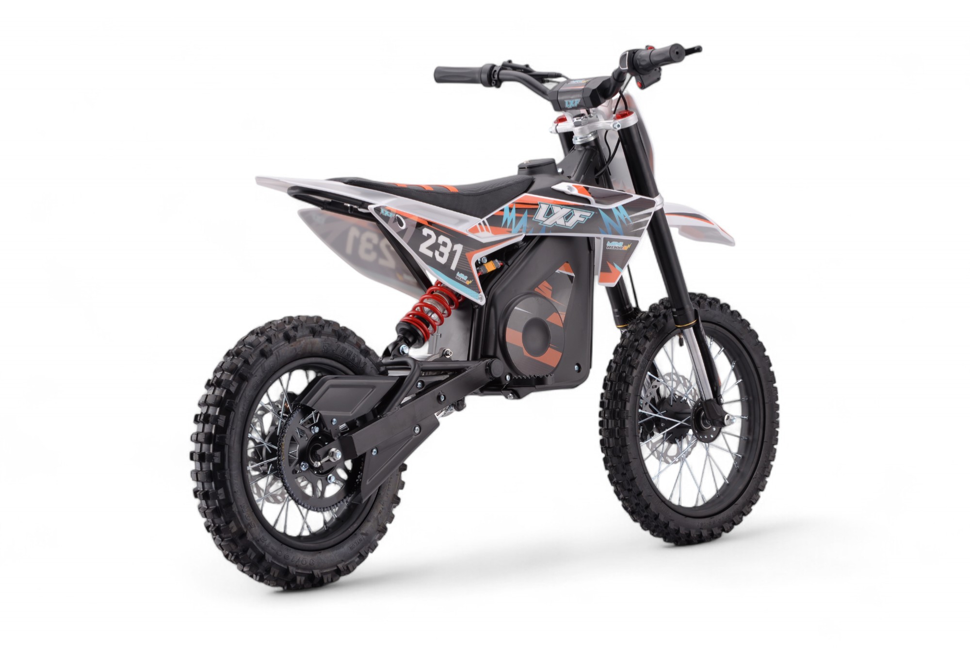 Motocross enfant électrique LXF® Mini R 1300W - orange