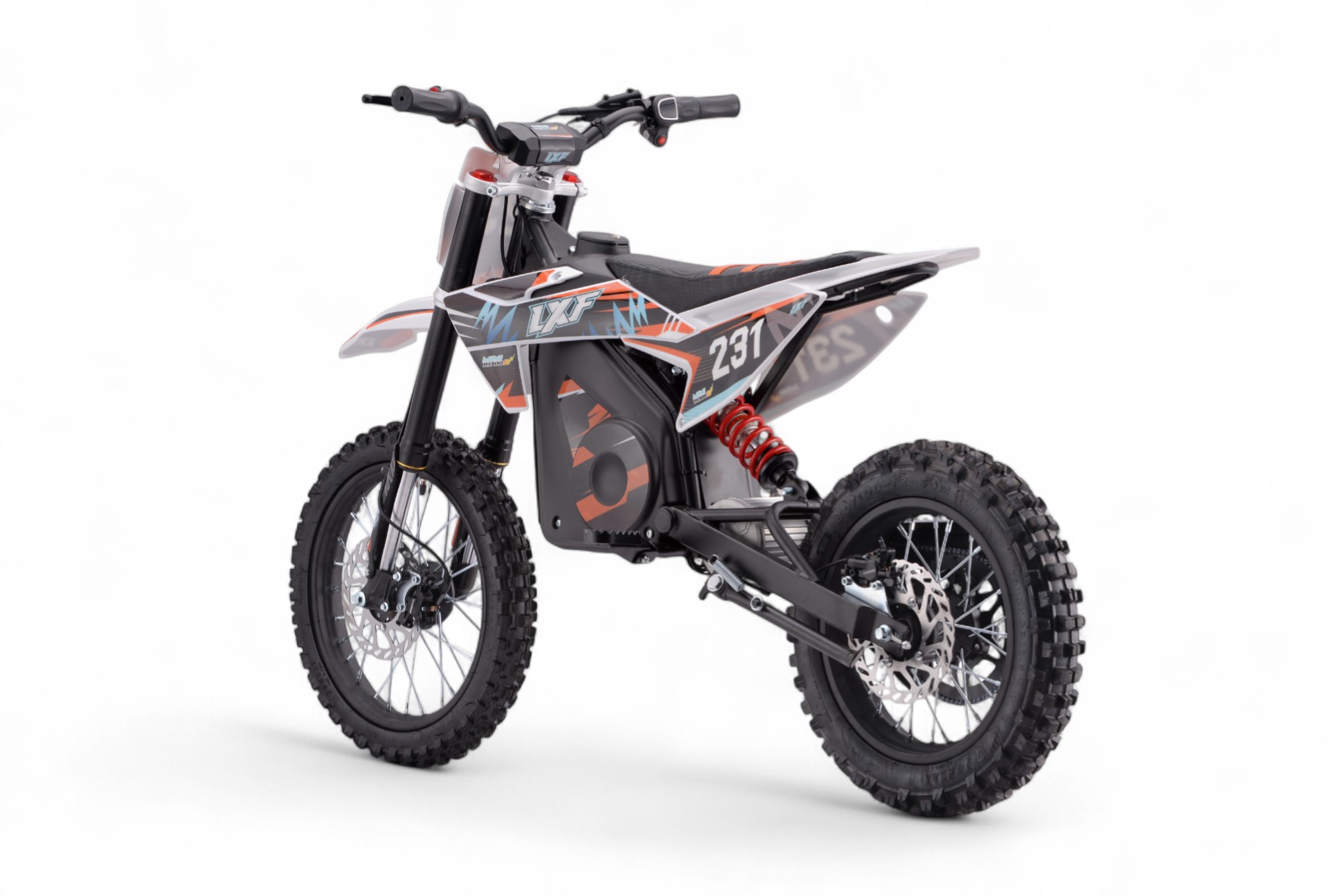 Motocross enfant électrique LXF® Mini R 1300W - orange