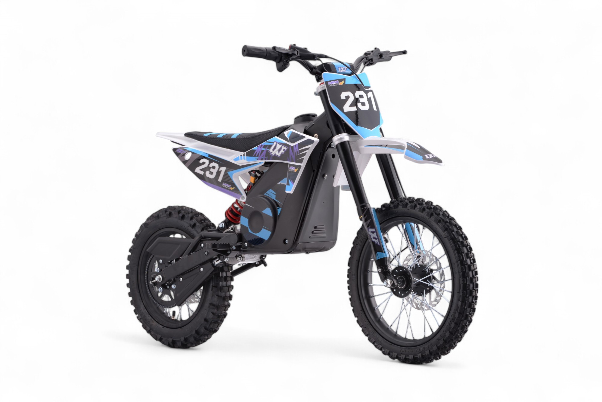 Motocross enfant électrique LXF® Mini R 1300W - blue