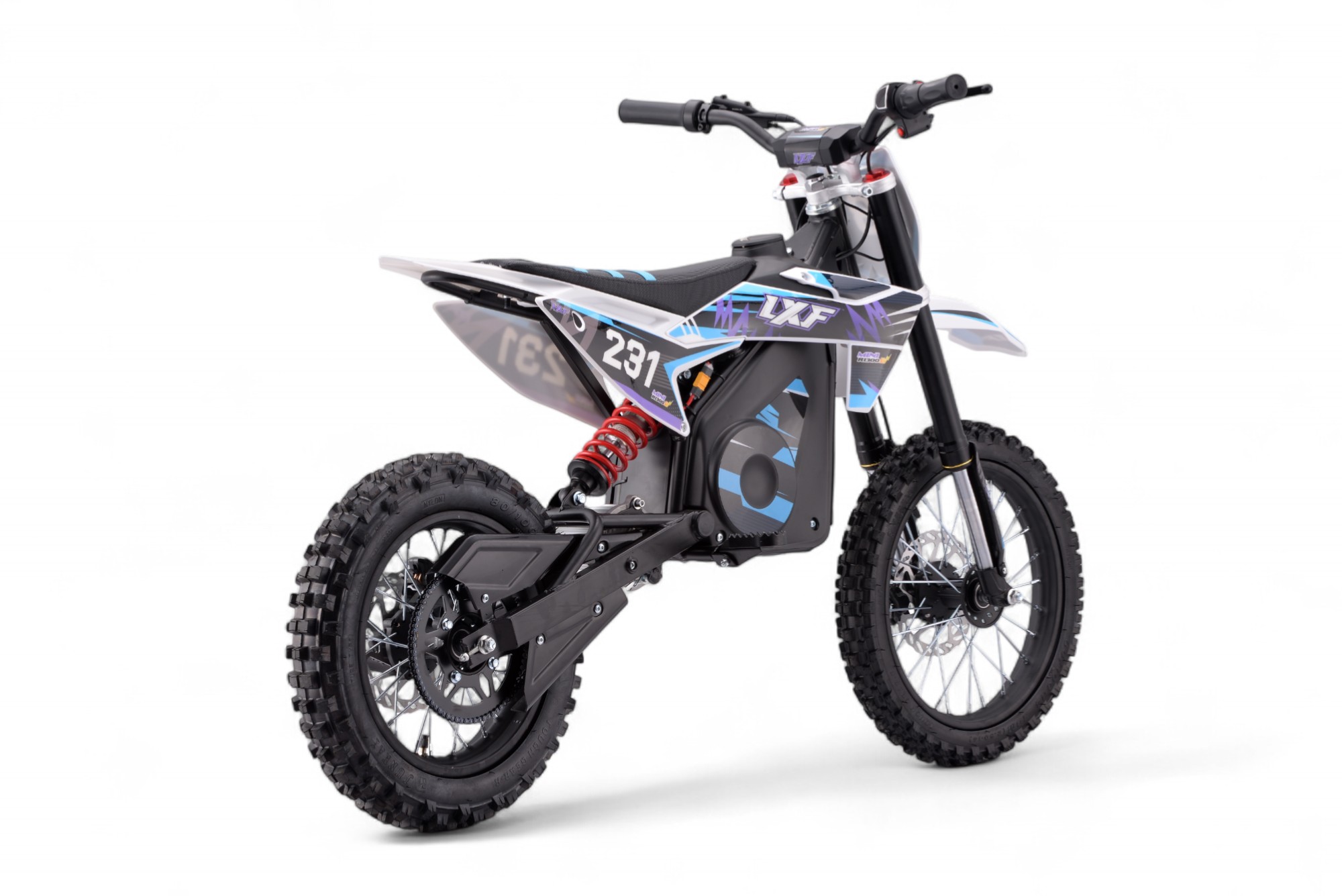 Motocross enfant électrique LXF® Mini R 1300W - blue
