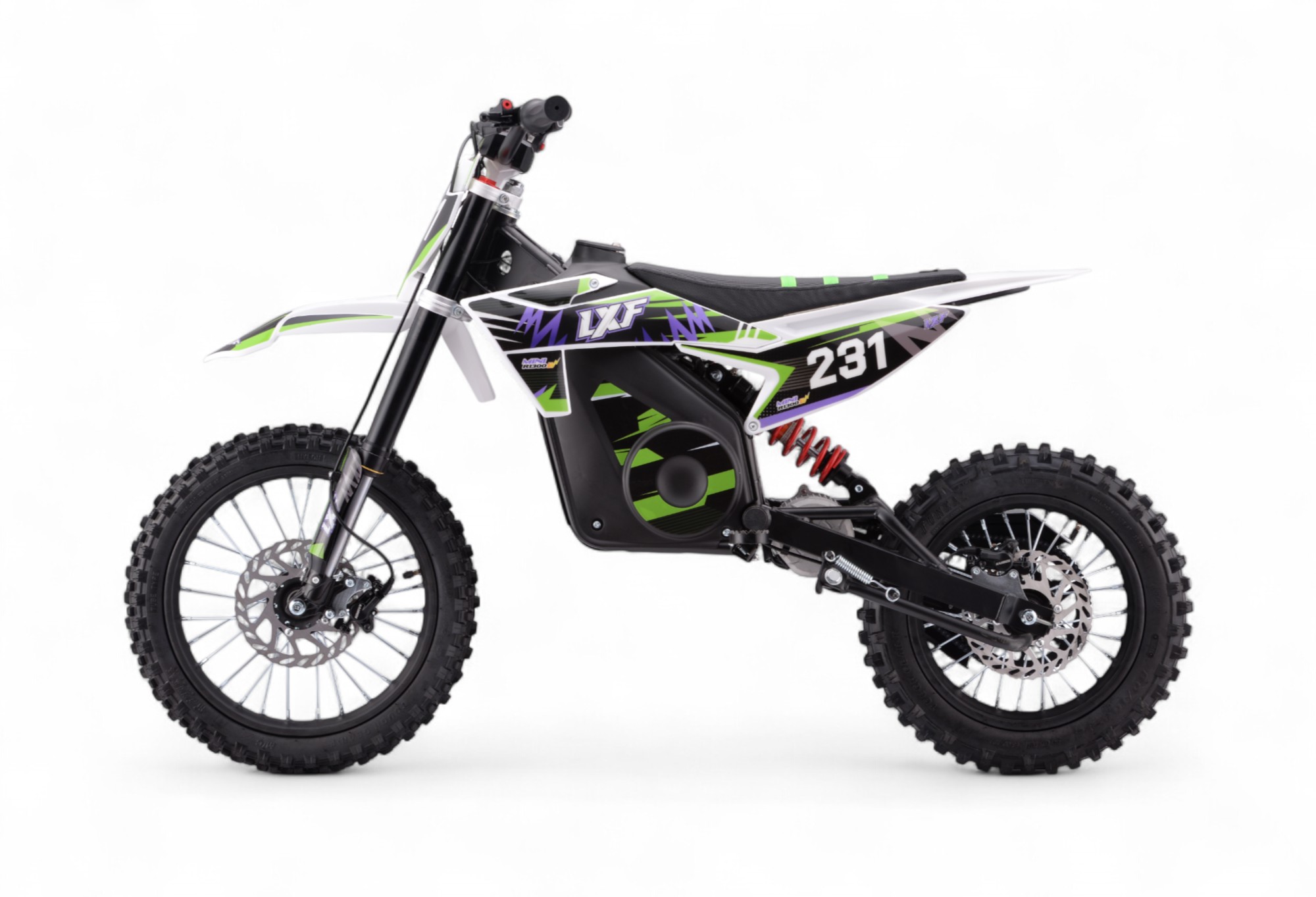 Motocross enfant électrique LXF® Mini R 1300W - vert