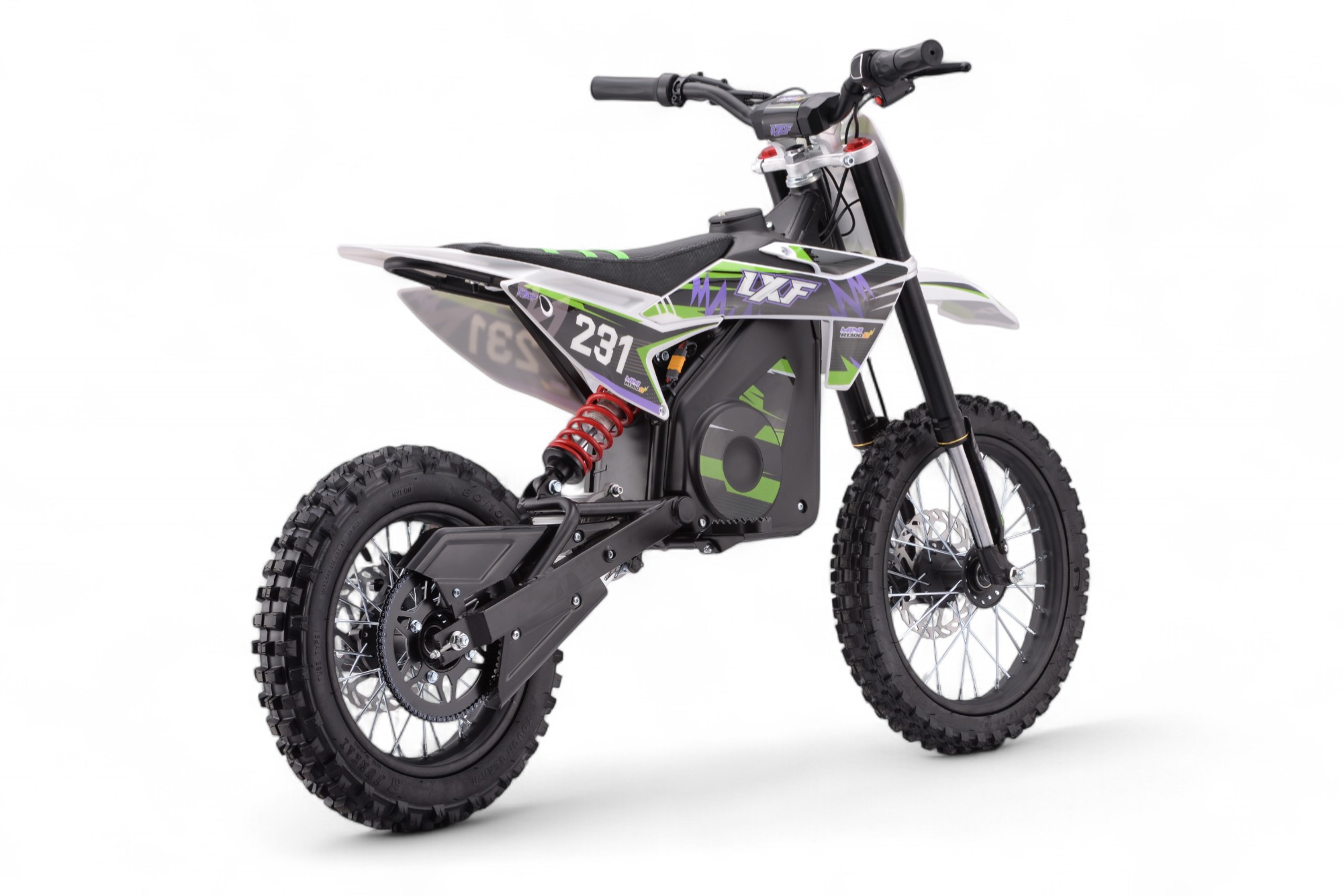 Motocross enfant électrique LXF® Mini R 1300W - vert