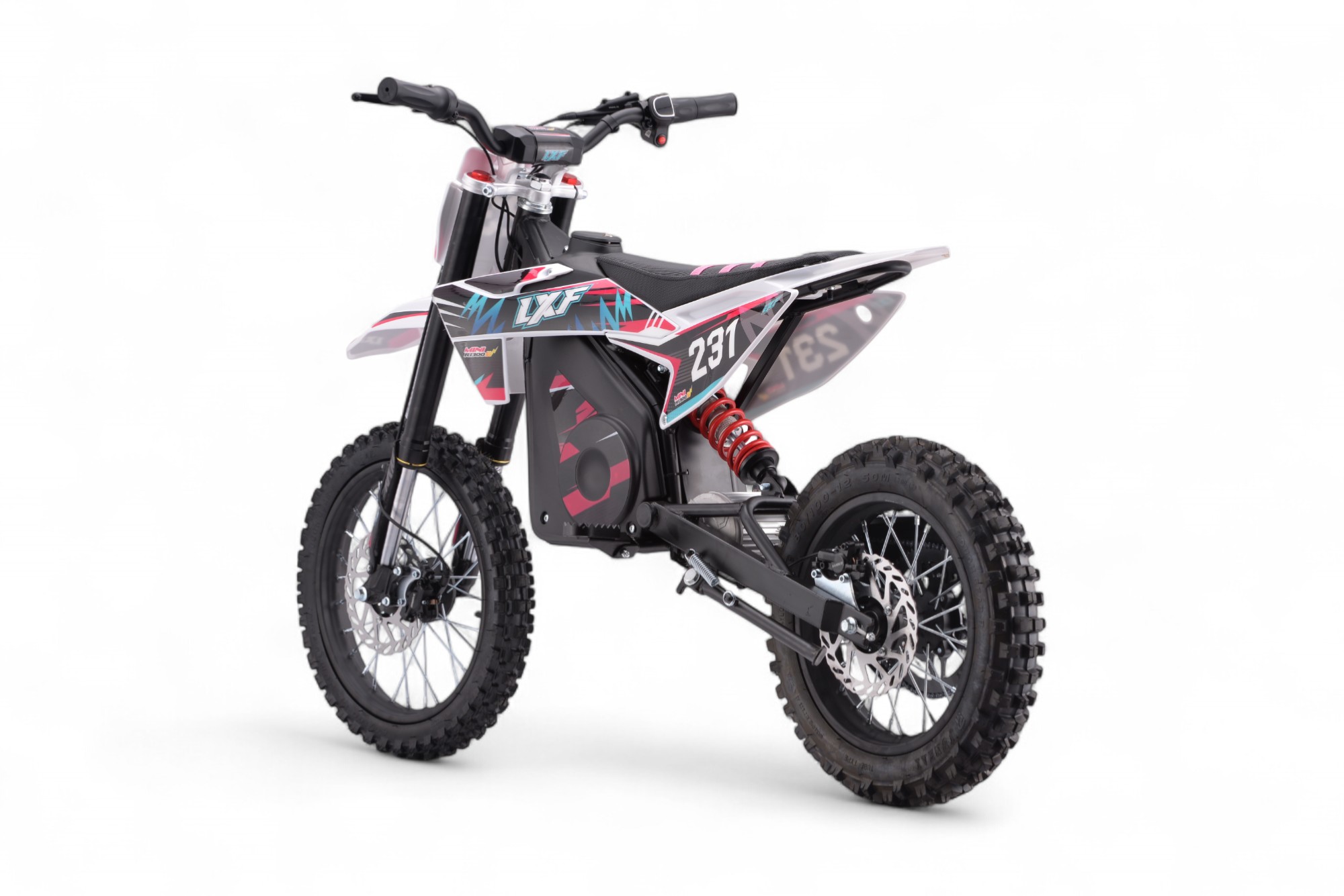 Motocross enfant électrique LXF® Mini R 1300W - rose