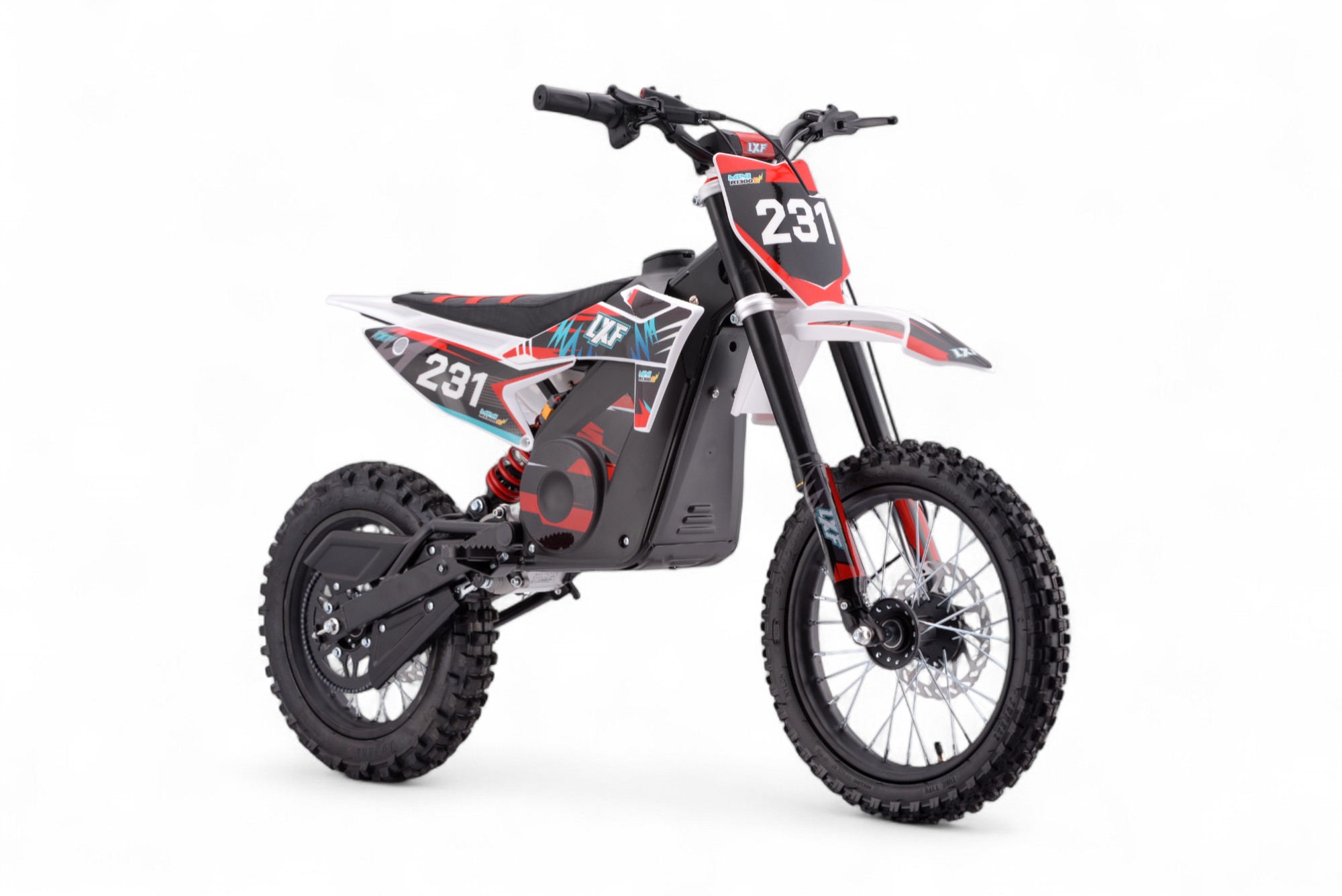 Motocross enfant électrique LXF® Mini R 1300W - rouge