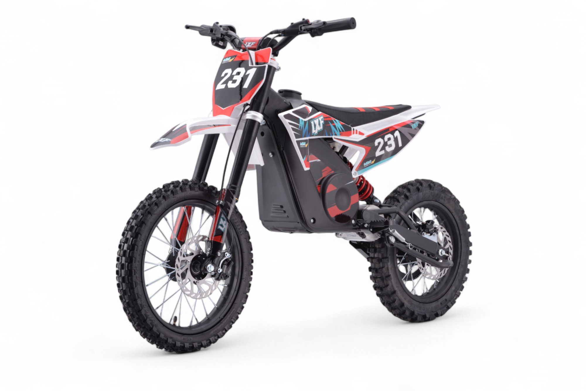 Motocross enfant électrique LXF® Mini R 1300W - rouge