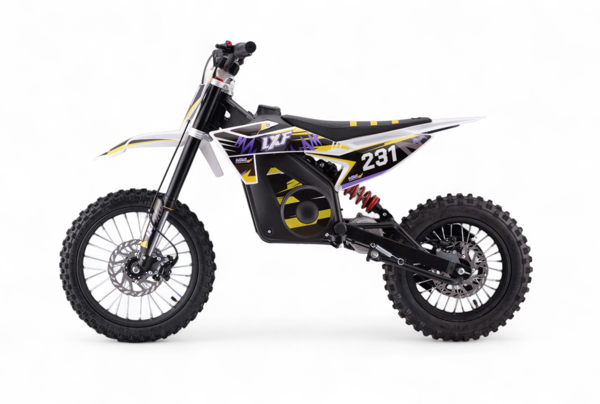 Motocross enfant électrique LXF® Mini R 1300W - jaune