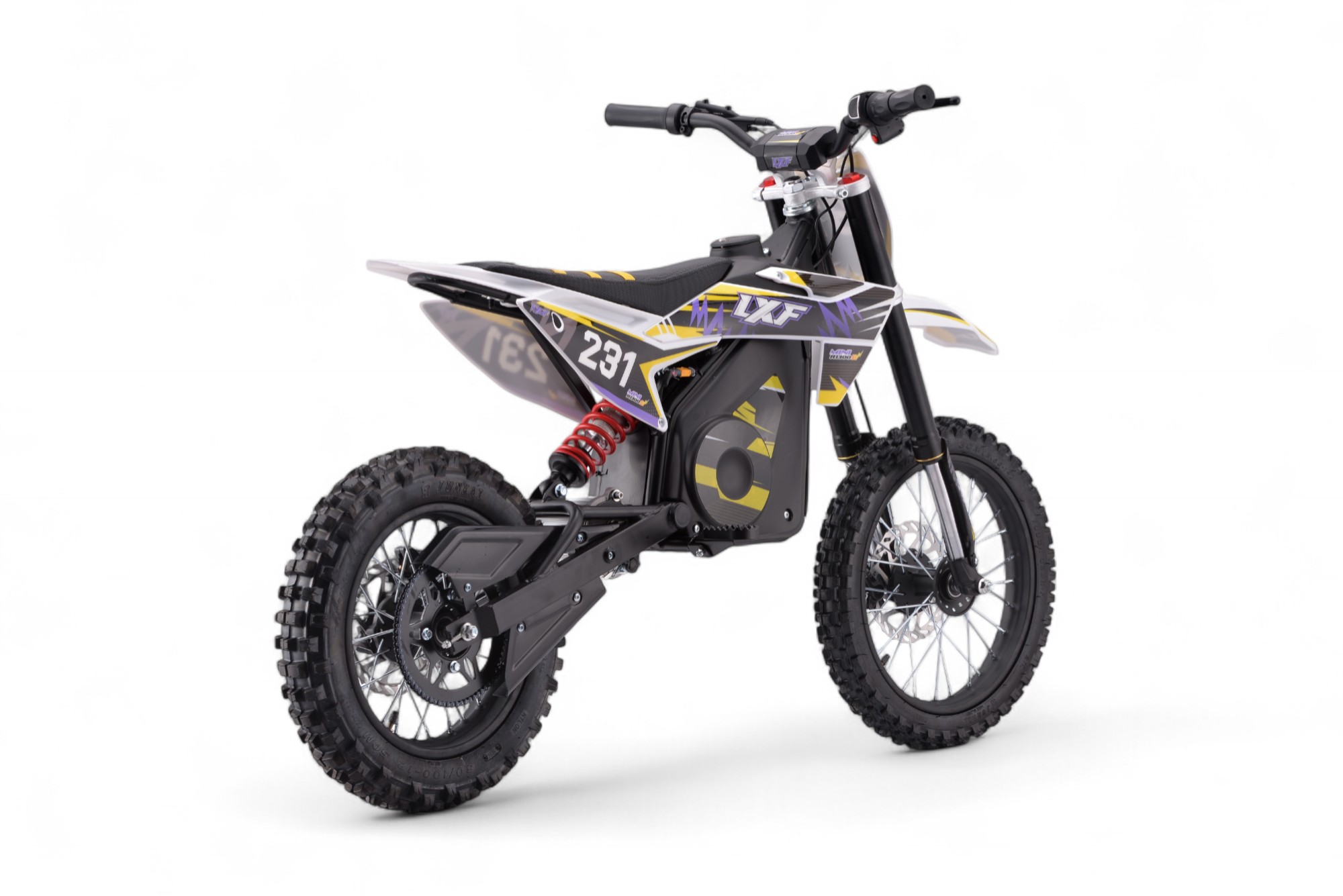 Motocross enfant électrique LXF® Mini R 1300W - jaune