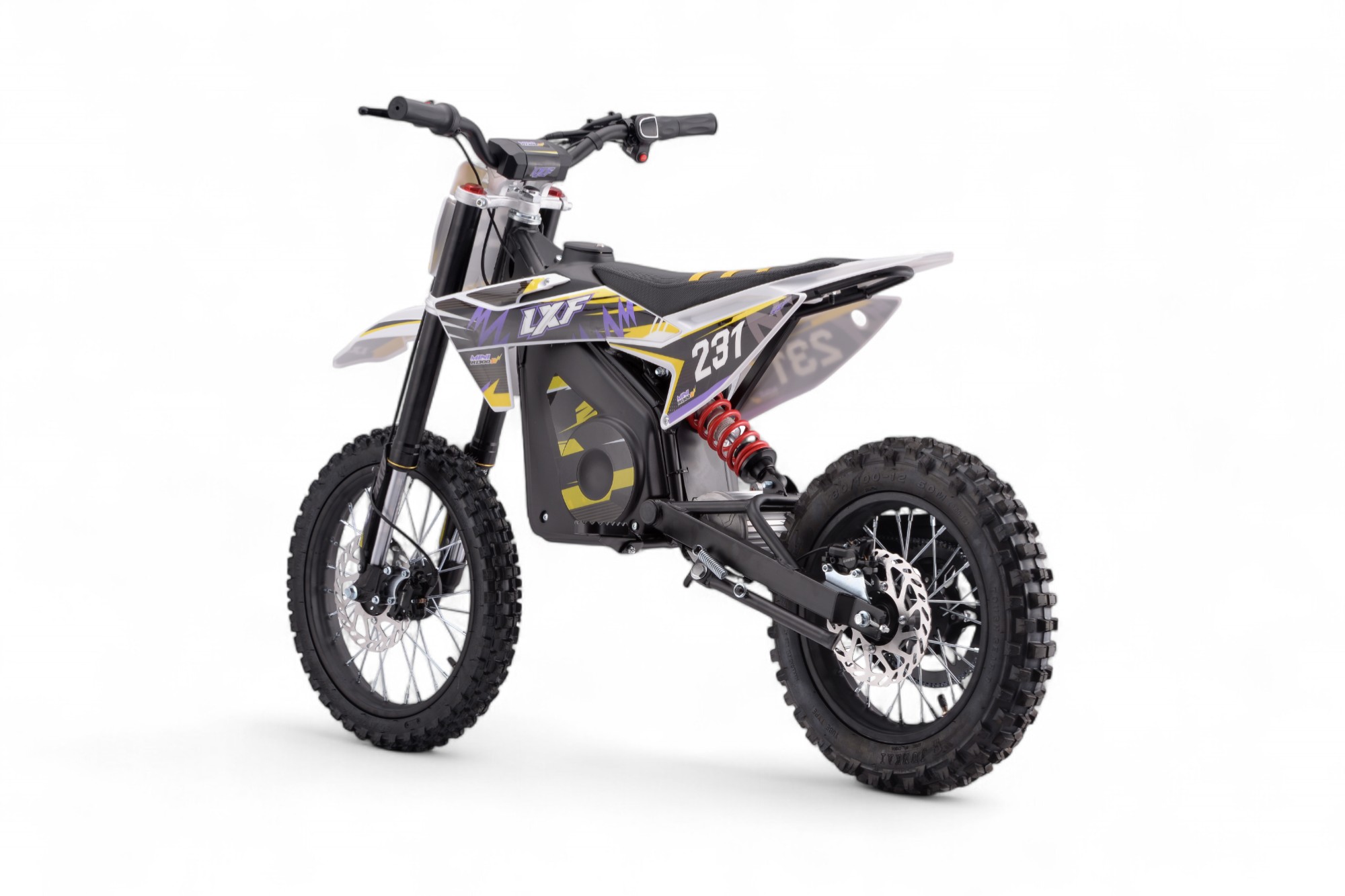 Motocross enfant électrique LXF® Mini R 1300W - jaune