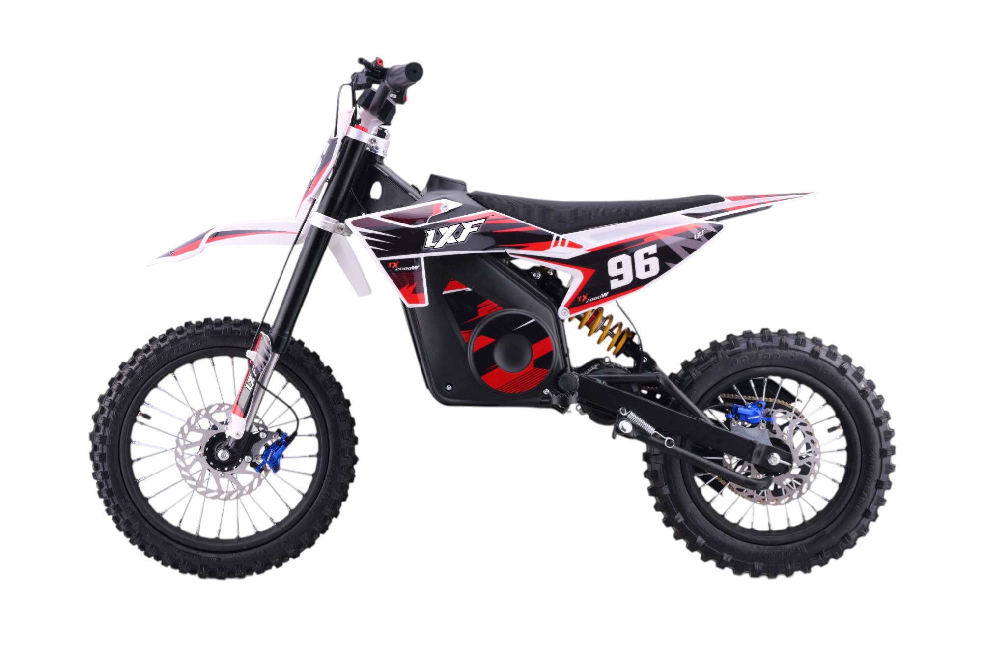 Motocross enfant électrique LXF® Mini R 2000w - rouge