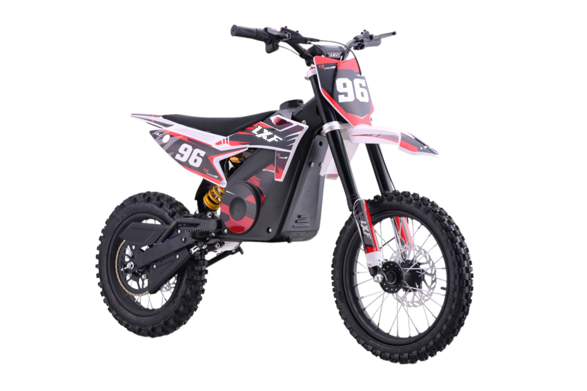 Motocross enfant électrique LXF® Mini R 2000w - rouge