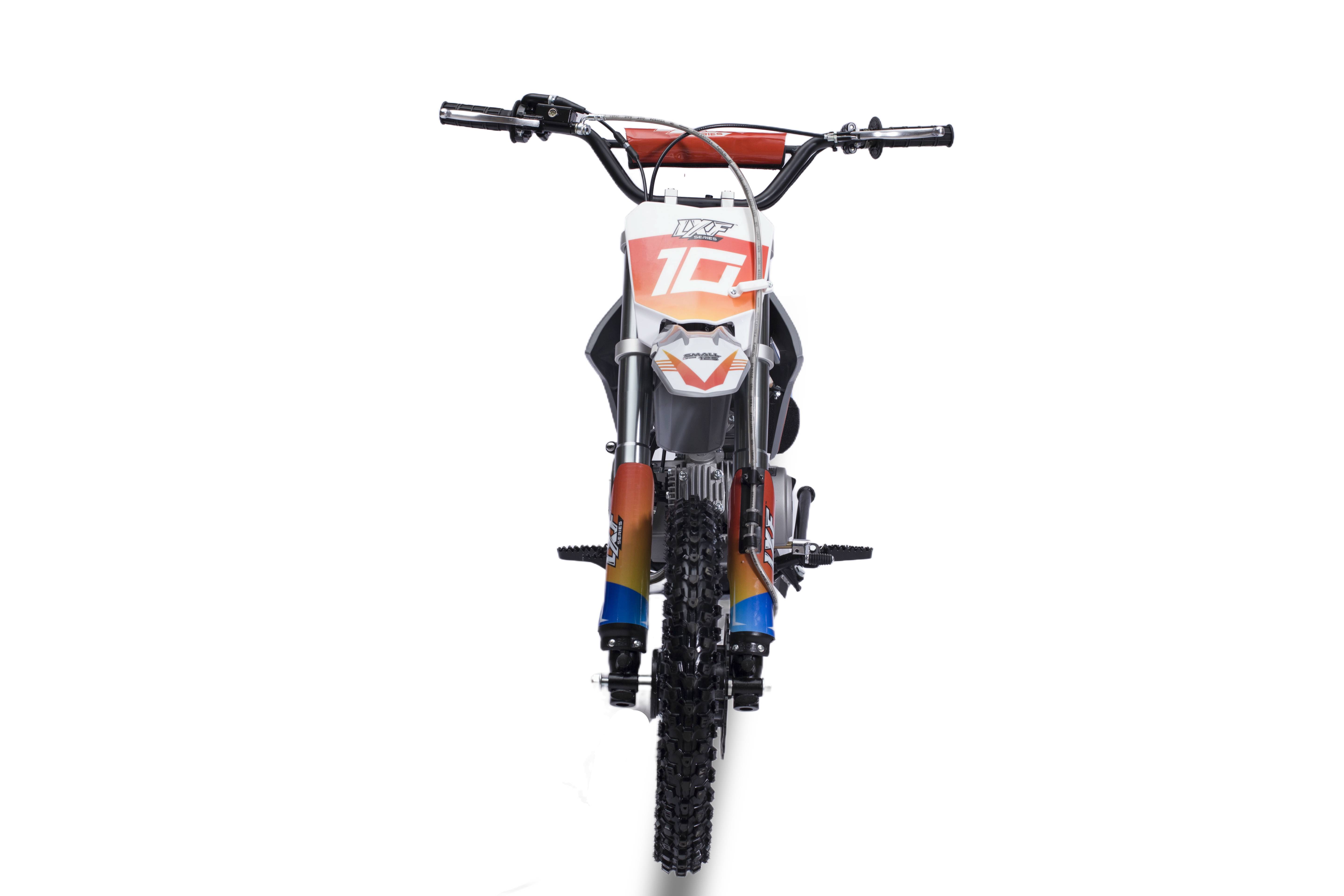 Dirt bike / Pit bike 125cc LXF Small 12/14" - set gris nardo / orange