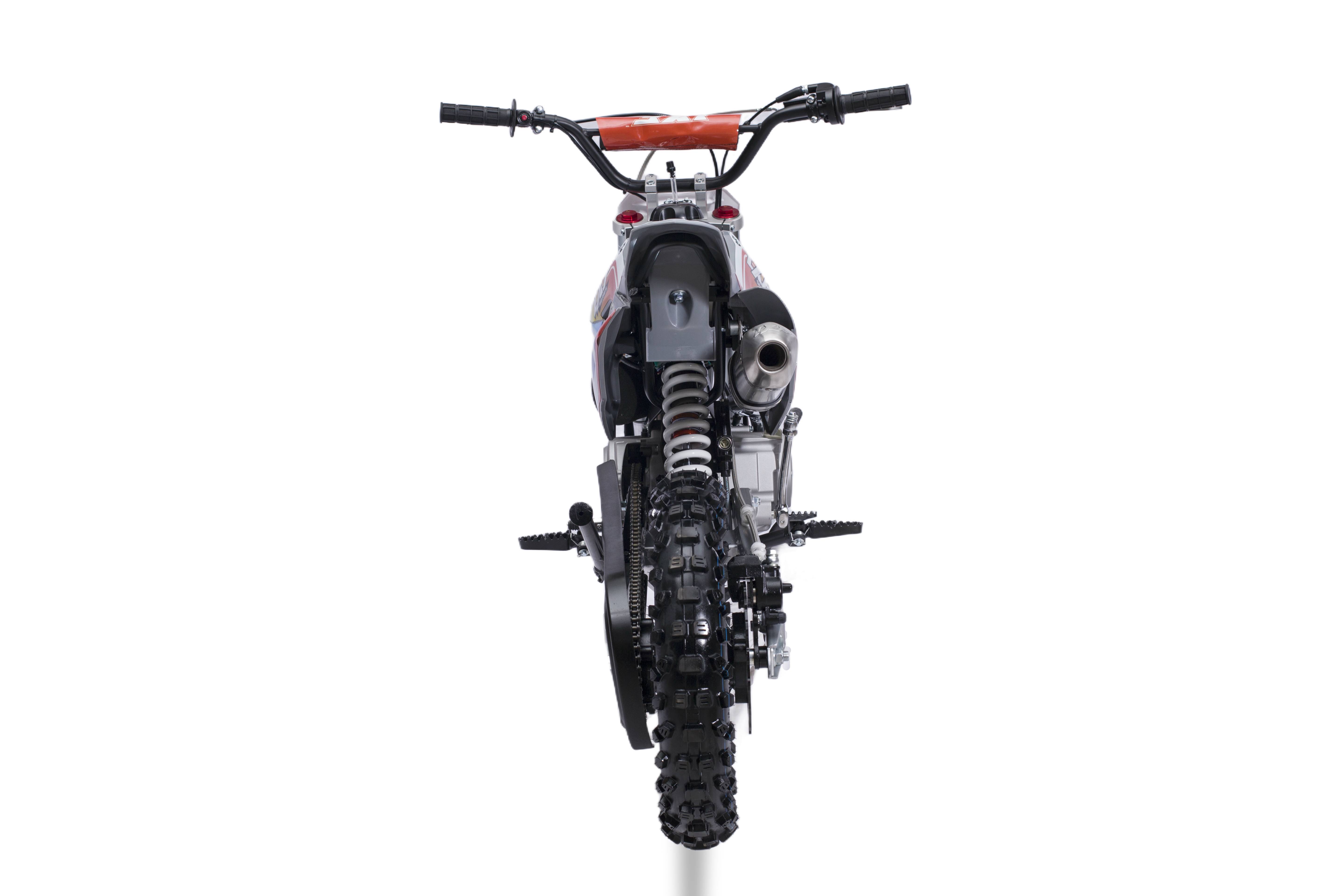 Dirt bike / Pit bike 125cc LXF Small 12/14" - set gris nardo / orange