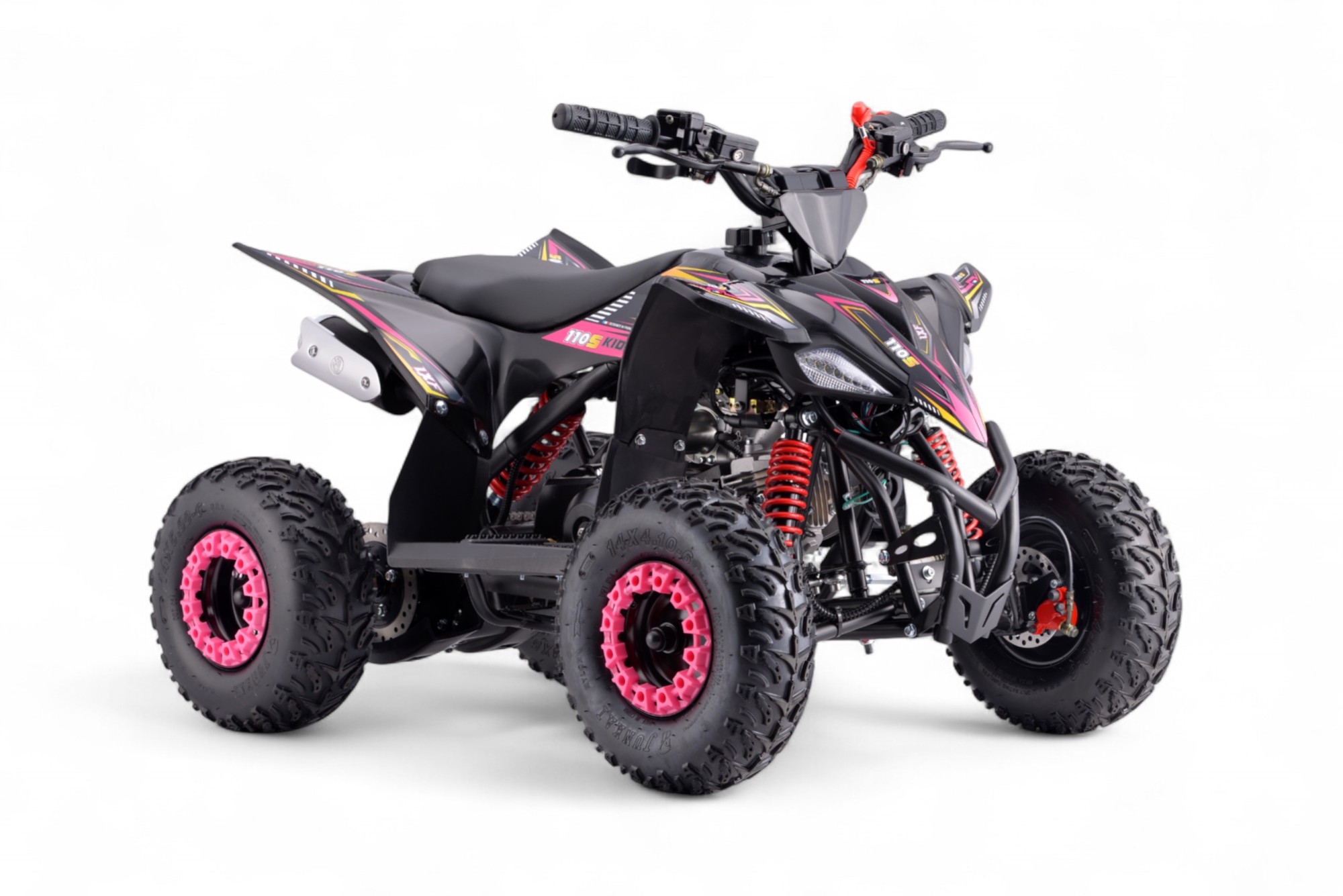 Quad enfant 110cc Kiddiz version s - rose 