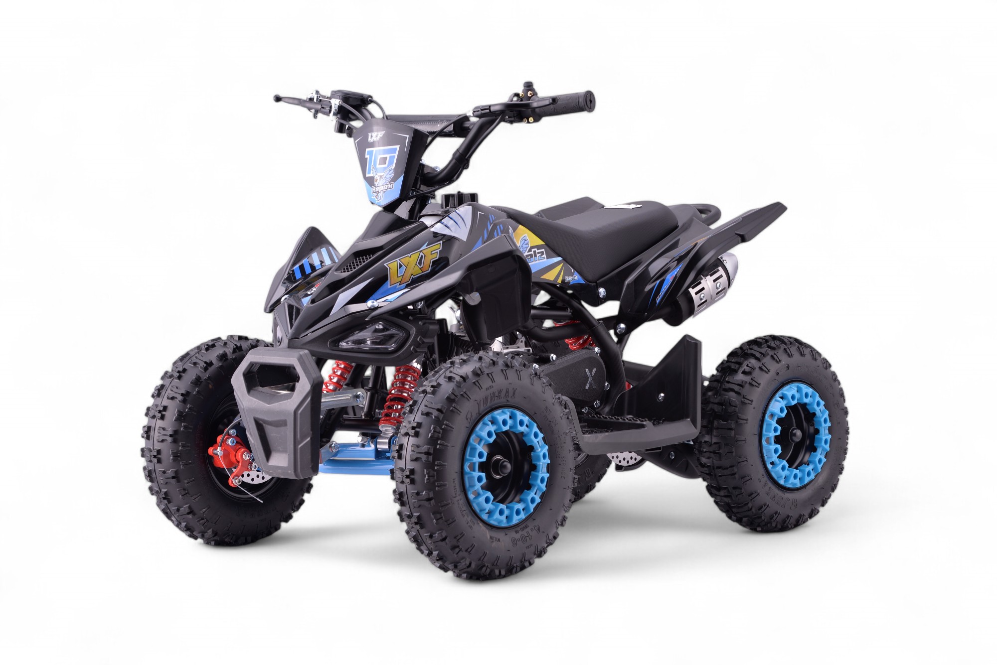 Pocket quad enfant 49cc LXF Animalz 6" version S - bleu