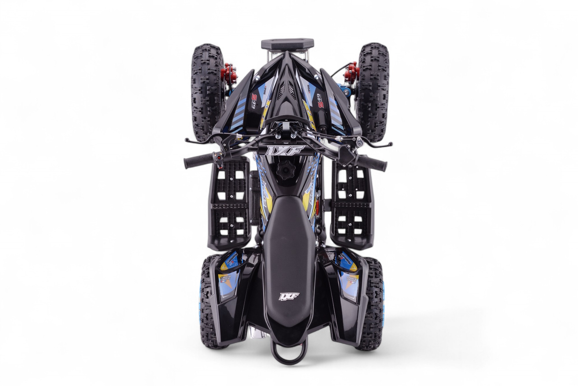 Pocket quad enfant 49cc LXF Animalz 6" version S - bleu